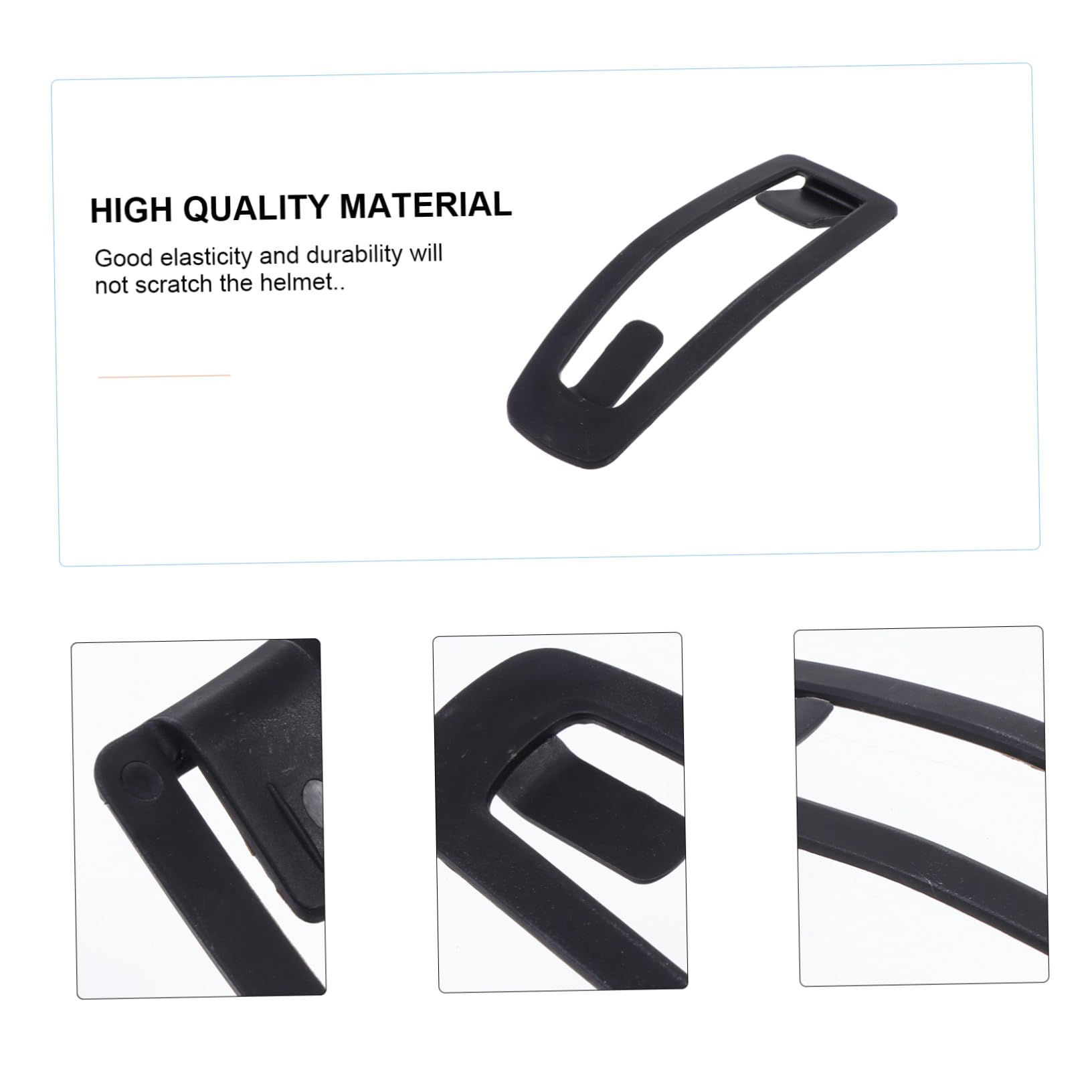 SOLUSTRE 2pièces De Neige avec Clip De Ceinture pour Casque Accessoire pour Ski Et Cyclisme Et Pratique