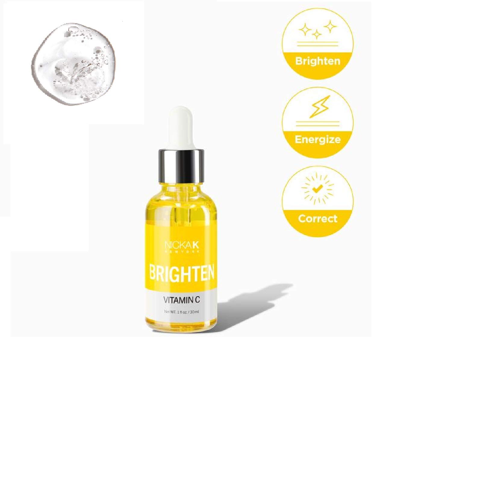 Amazon.com: Nicka K New York Facial Serum (SSAM01 Vitamin C