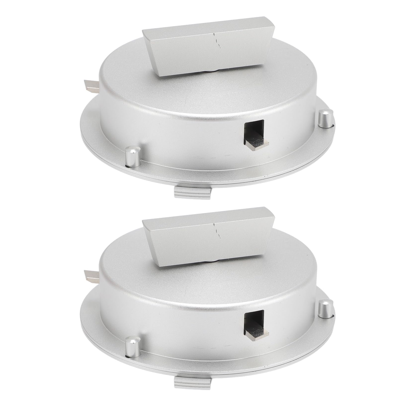 Aramox NAB Reel Hub Adaptador, 2 Unidades Aleación de Aluminio