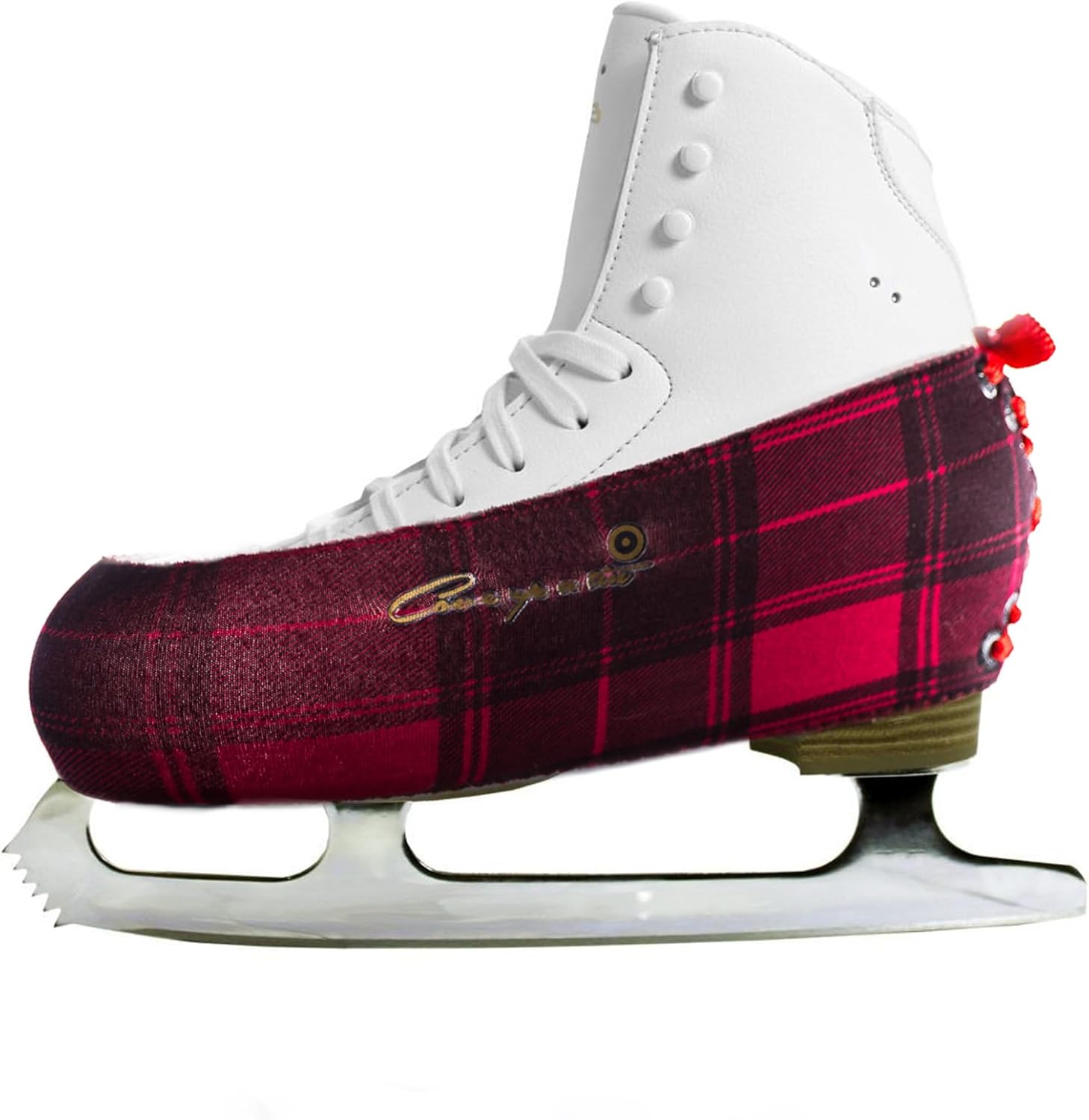 高抵抗ネオプレンブーツカバー フィギュアスケート アイススケート ローラースケート用 (テキサス XLサイズ )