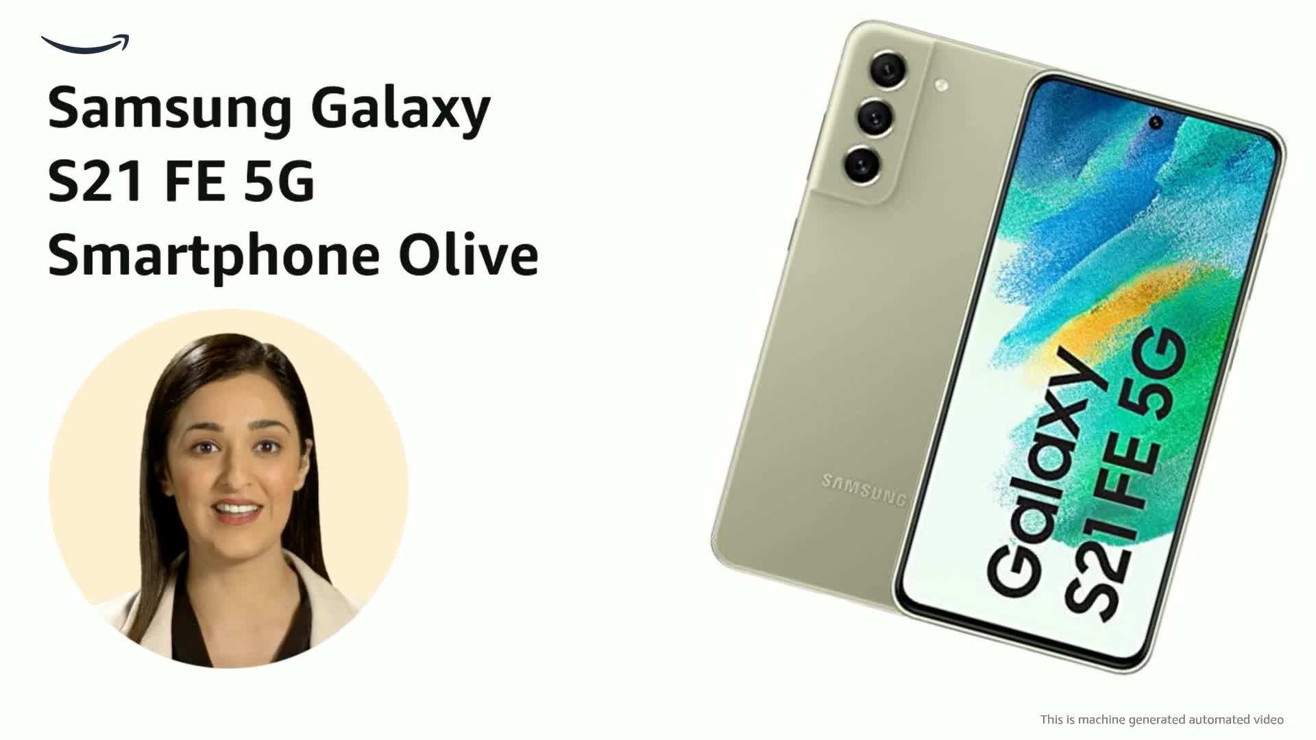 Samsung Galaxy S21 FE 5G (Olive, 8GB RAM, 256GB Storage) with