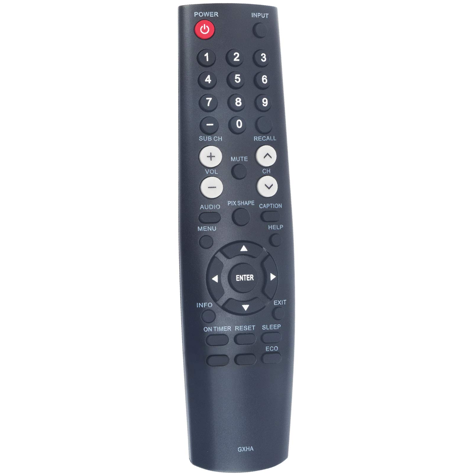 SimplyAll Telecomando Sostitutivo Per Sanyo RC733 - Non Universale, Nessuna Programmazione Richiesta, Con Batterie - 2
