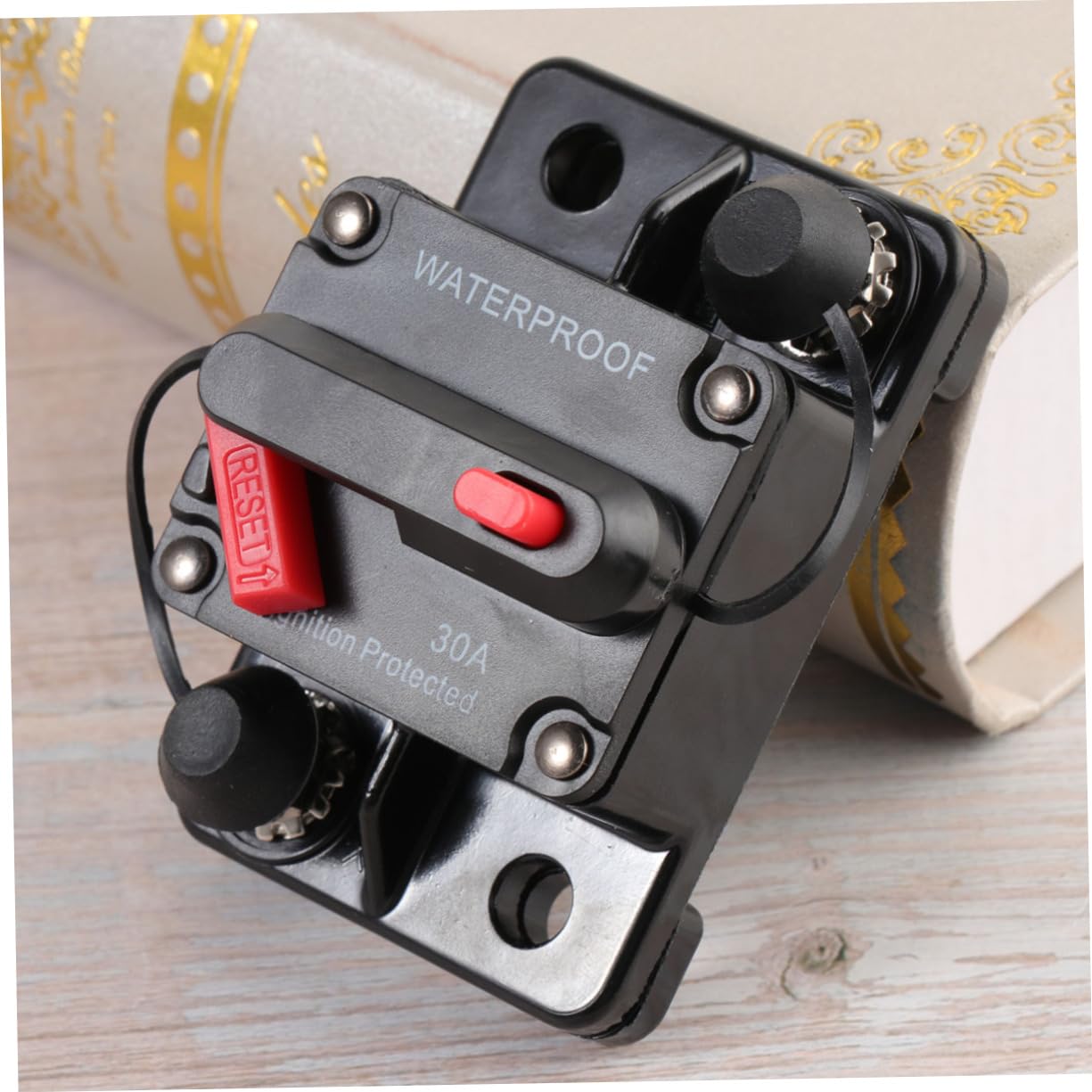 3pièces Disjoncteur Auto Réinitialisable Étanche Pour Véhicules Camions Rv Remorques Système Électrique