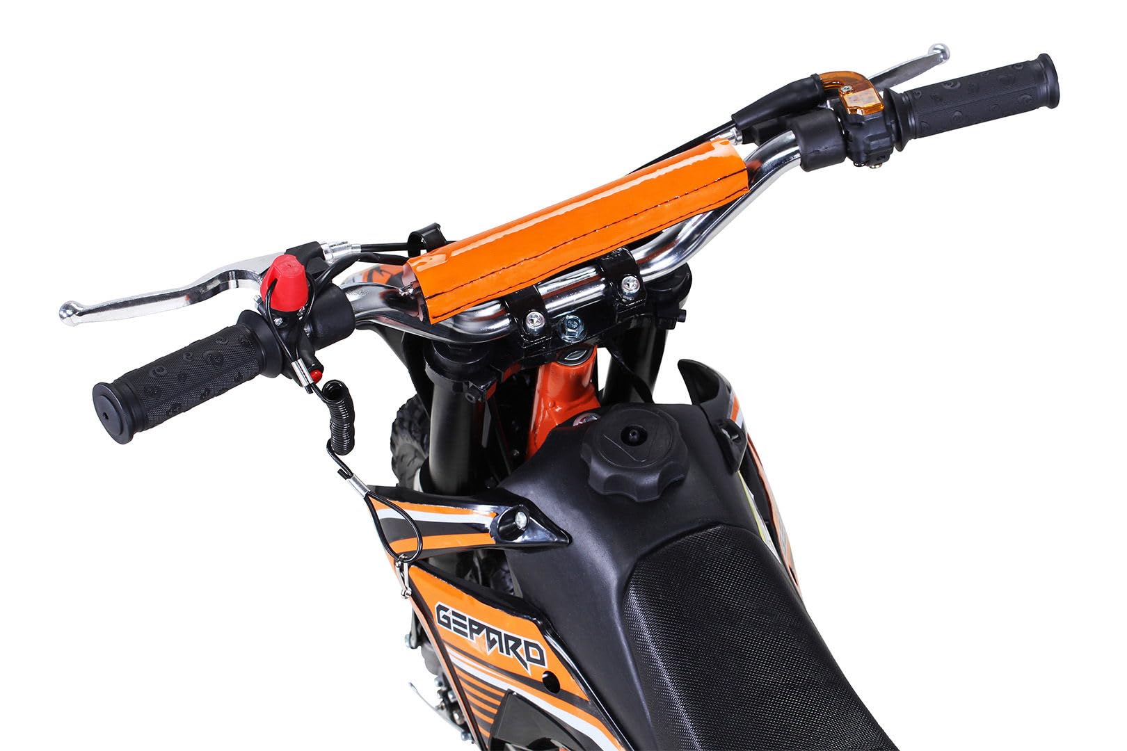 Mini Cross minicross GEPARD 50cc 2 tempi Gas Regolabile + Avviamento Easy Start + Cerchi 10" + Freni a disco + Altezza sella ca. 60cm + Garanzia 24 mesi (COLORE BLU)