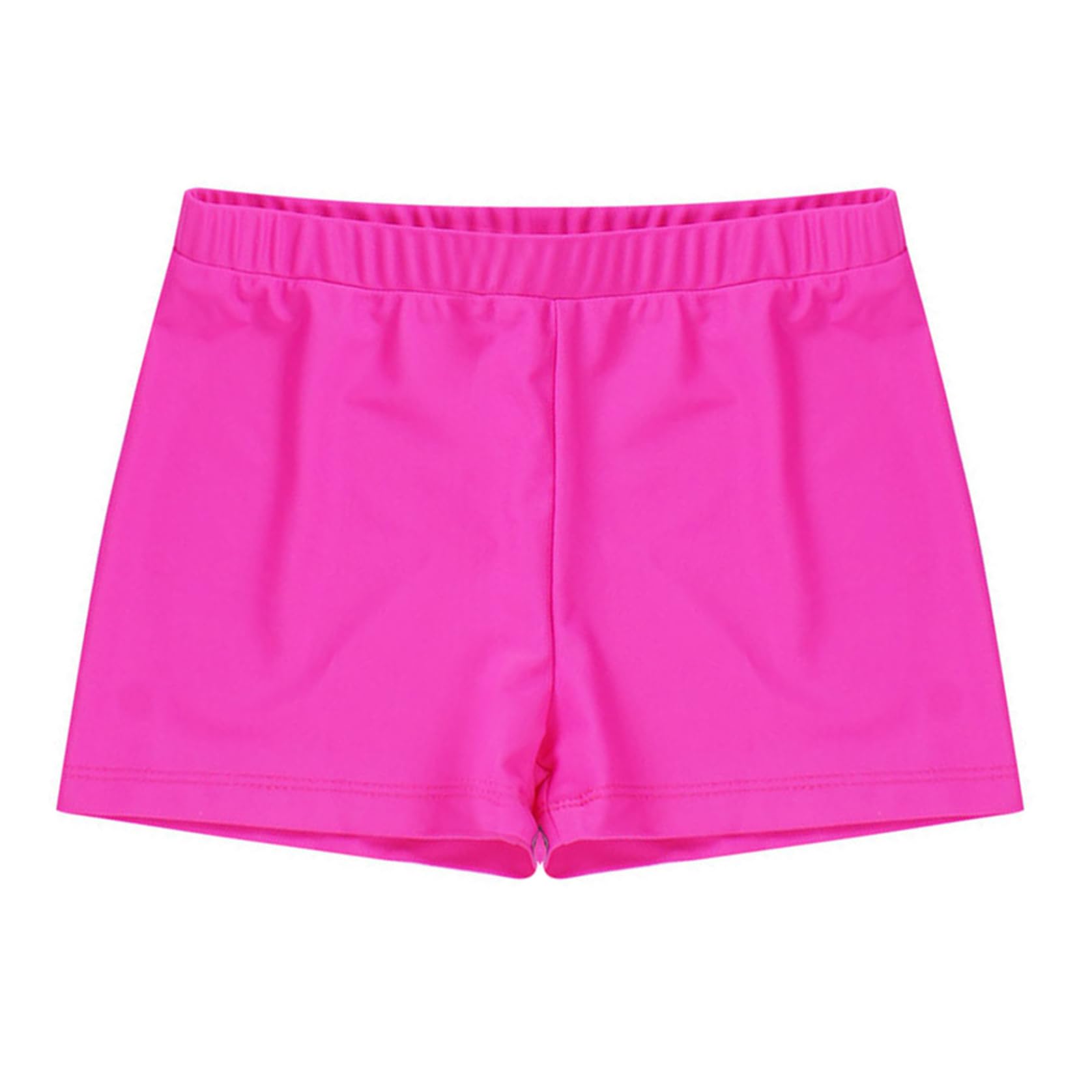 Sommer Kurz Badeshorts Kinder Mädchen Schnell Trocknend Schwimmshorts Einfarbig Boardshorts Slim Fit Beachwear Gr. 98-164