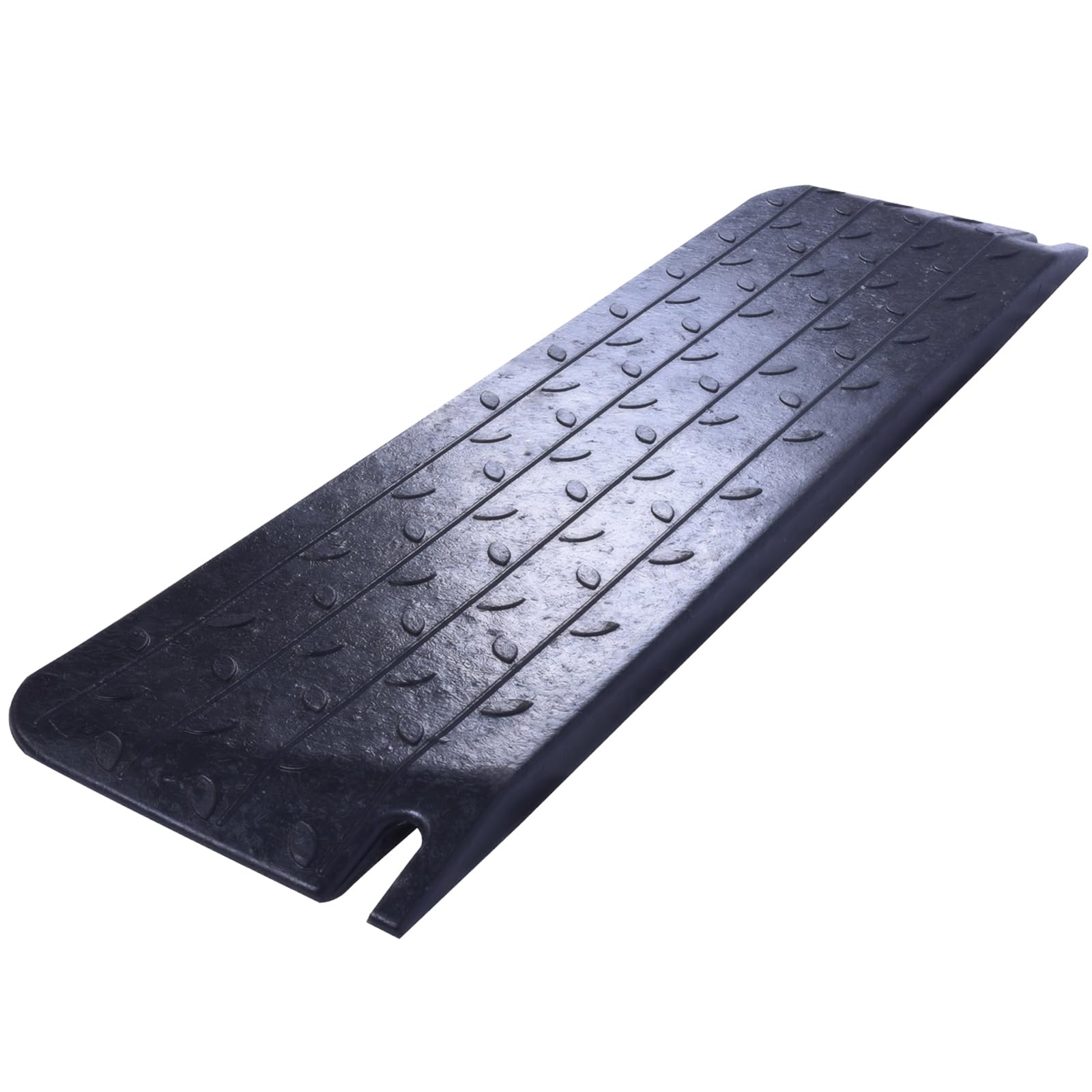 2" Inch Rise Rubber Threshold Ramp Wheelchair Ramp Curb Ramp for Home