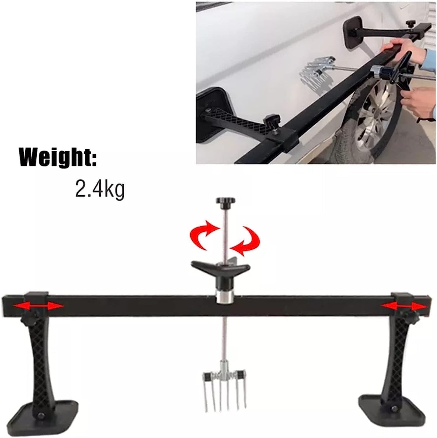 Set di estrattori per ammaccature per saldatore a punti per carrozzeria auto, kit di estrazione per saldatura per estrattore di ammaccature per auto, adatto per linguette di colla, strumenti di ripa