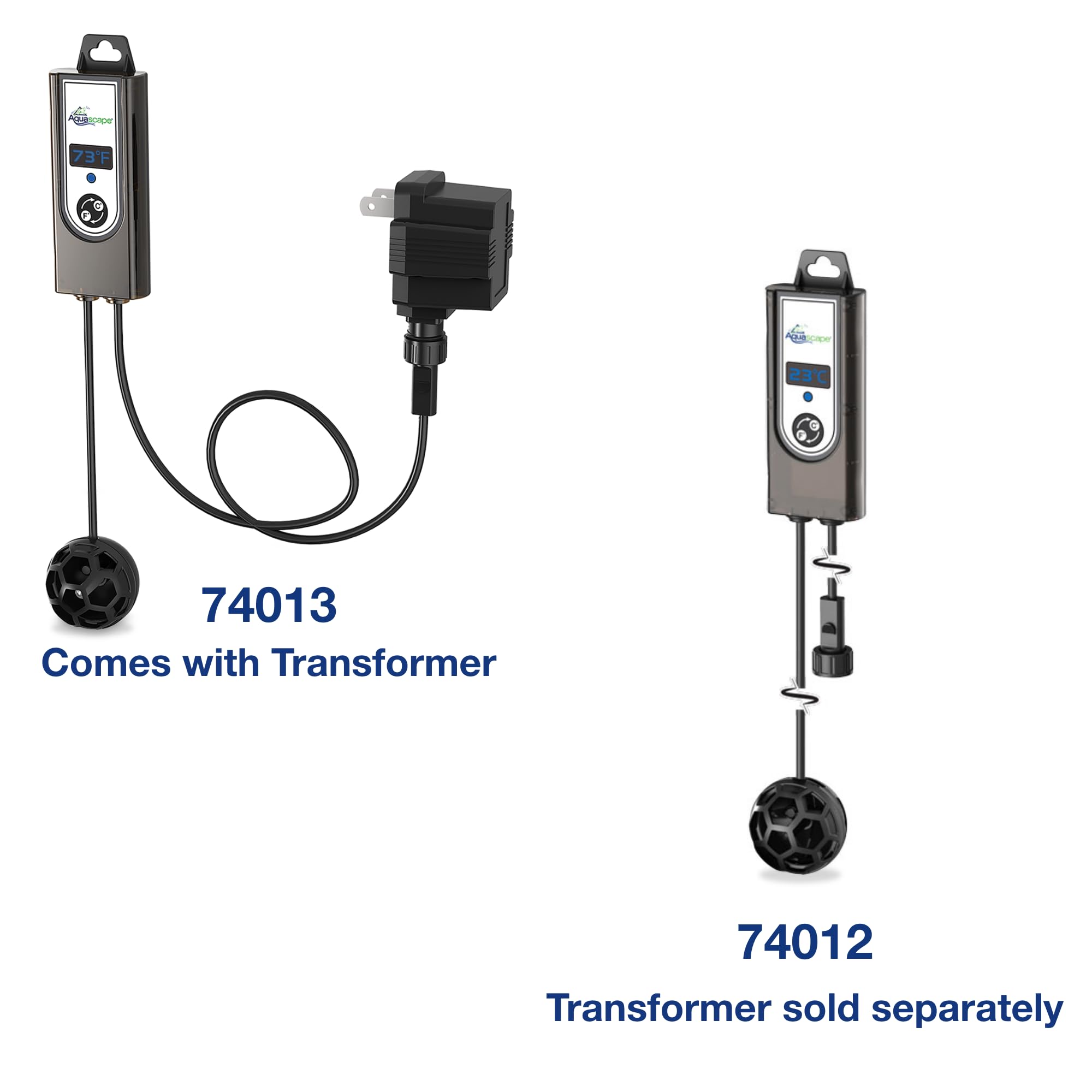 Aquascape 74012 Controlls inteligentny termometr do stawu, czarny