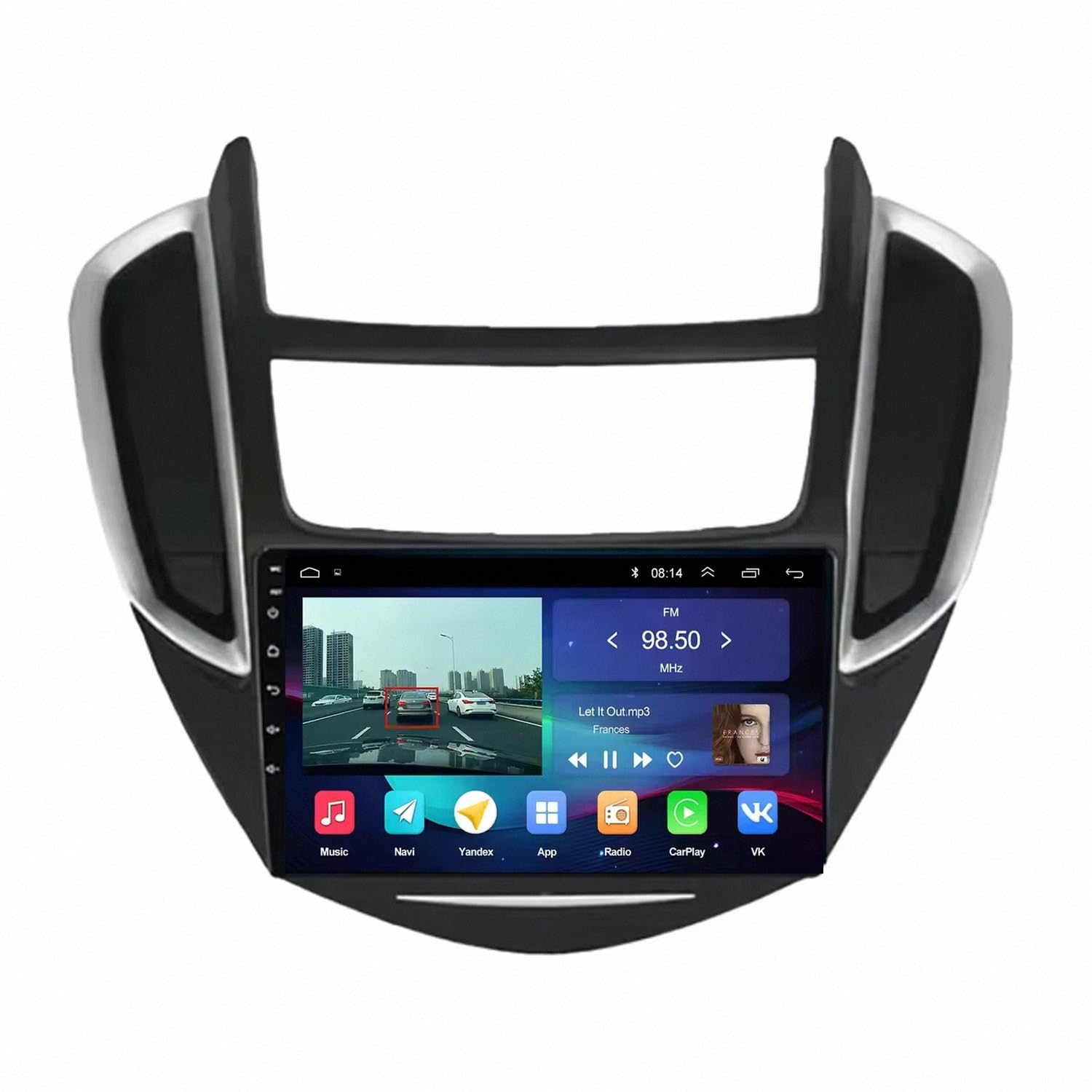 Ekran Carplay dla Chevrolet Tracker 3 TRAX 2013-2015 Odtwarzacz Samochodowy Z Ekranem Dotykowym Hd, Carplay, Bluetooth, Wi-Fi, Radiem., 8 Rdzeń 8G+256G