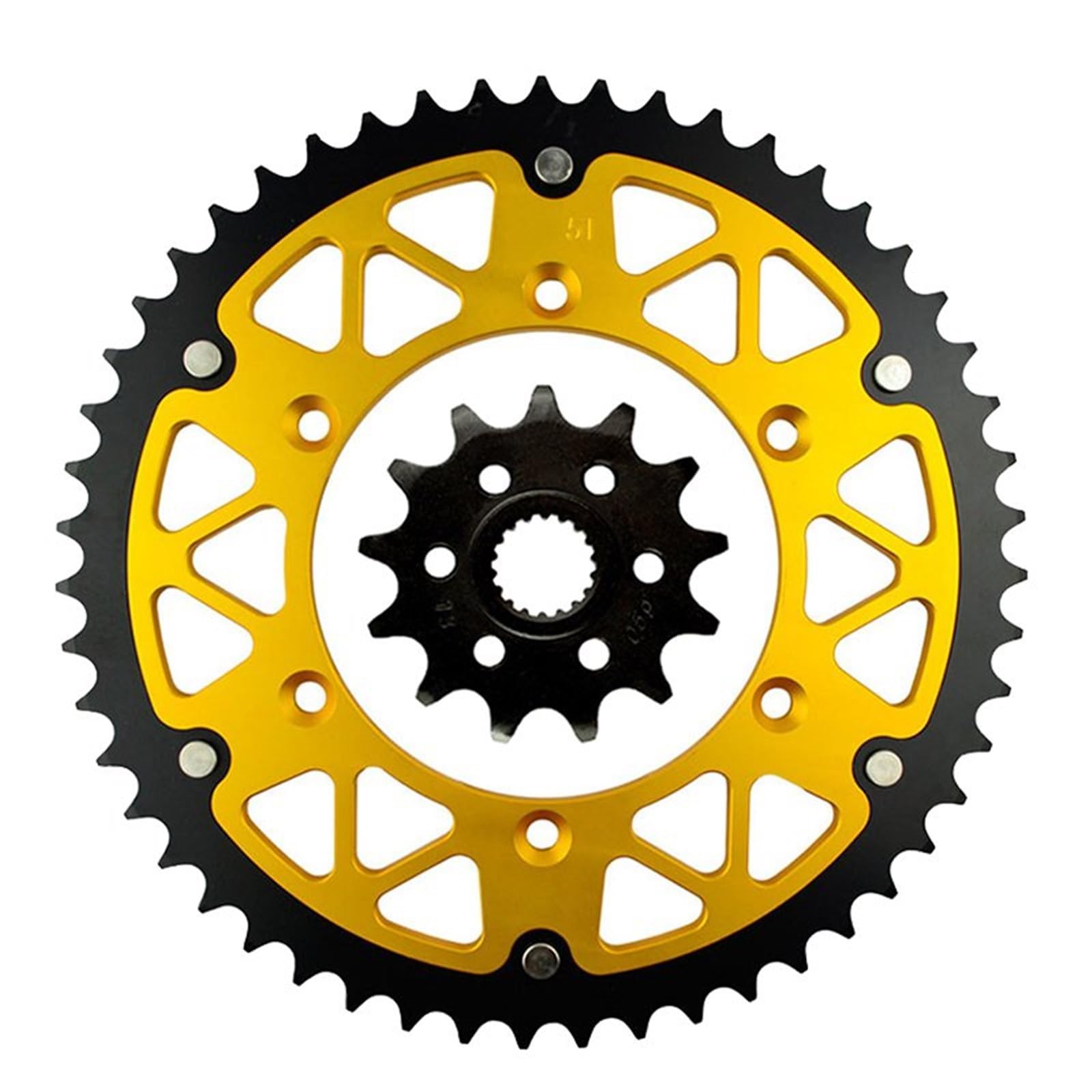 Motorrad-Kettenrad 520 45T-52T 13T Vorne Und Hinten Für S&uzuki RM125 RMZ250 RM 125 RM-Z 250 K1, K2, K3 K6, K7, K8, K9, L0, L1 V, W, X J, K, L, M