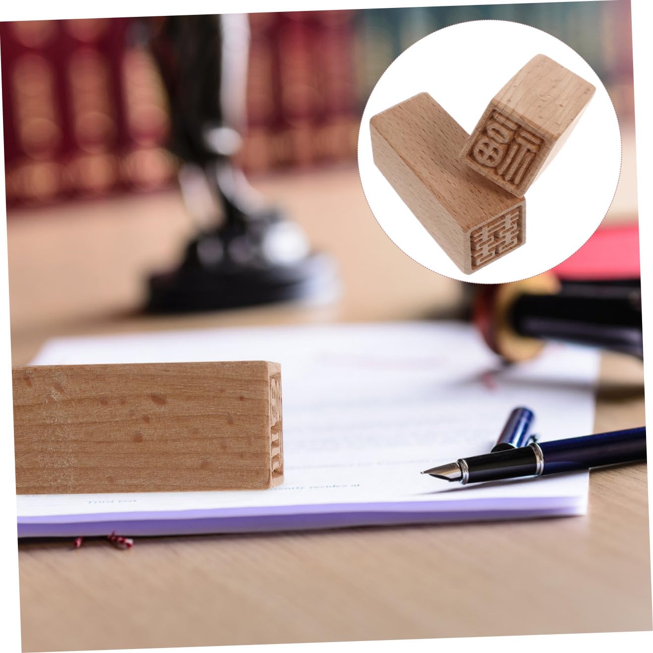 6piezas Sello De Pastel De Madera Patrones Auspiciosos Moldes Para y Postres Para Decorar Tartas y Galletas