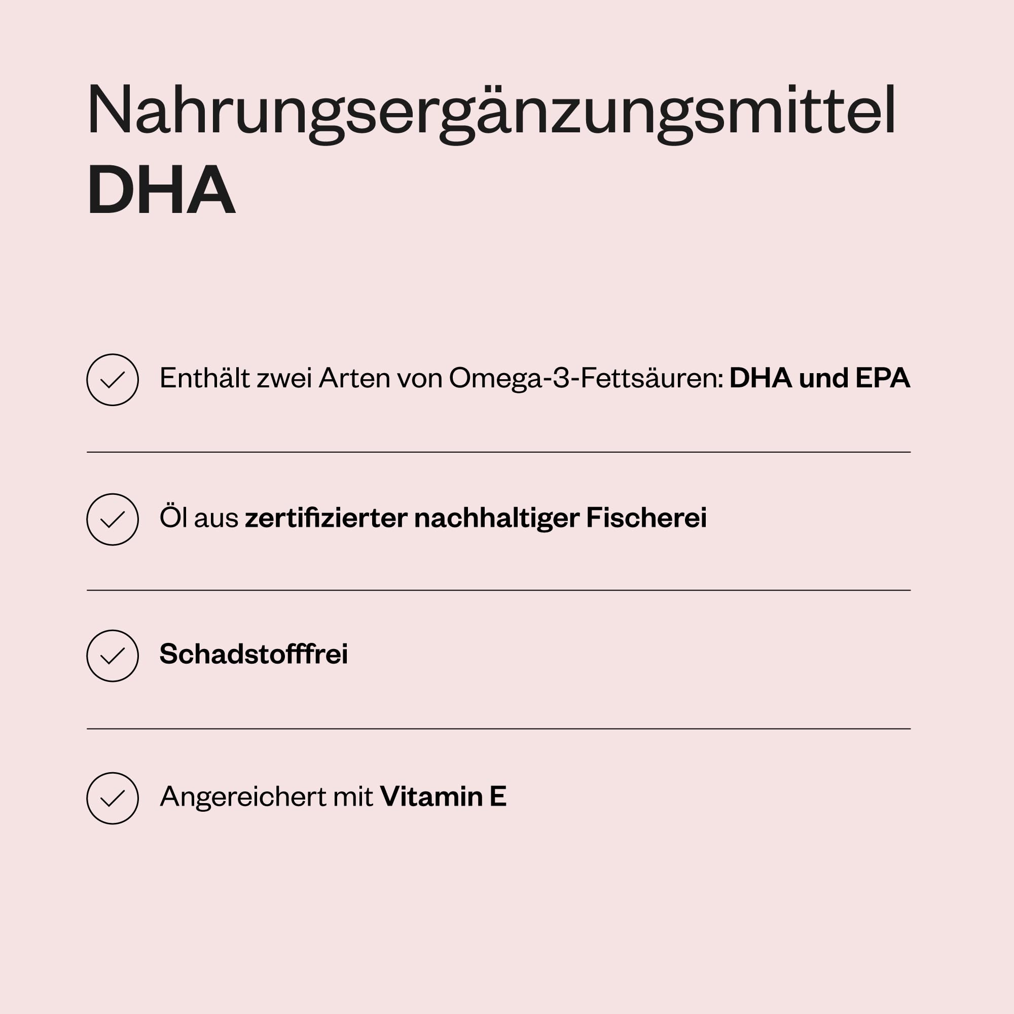 Super DHA - Herz und Gehirn - Docosahexaensäure - Eicosapentaensäure - Natürliche Omega-3-Formel - Nachhaltiger Fischfang - GVO-frei - Supersmart