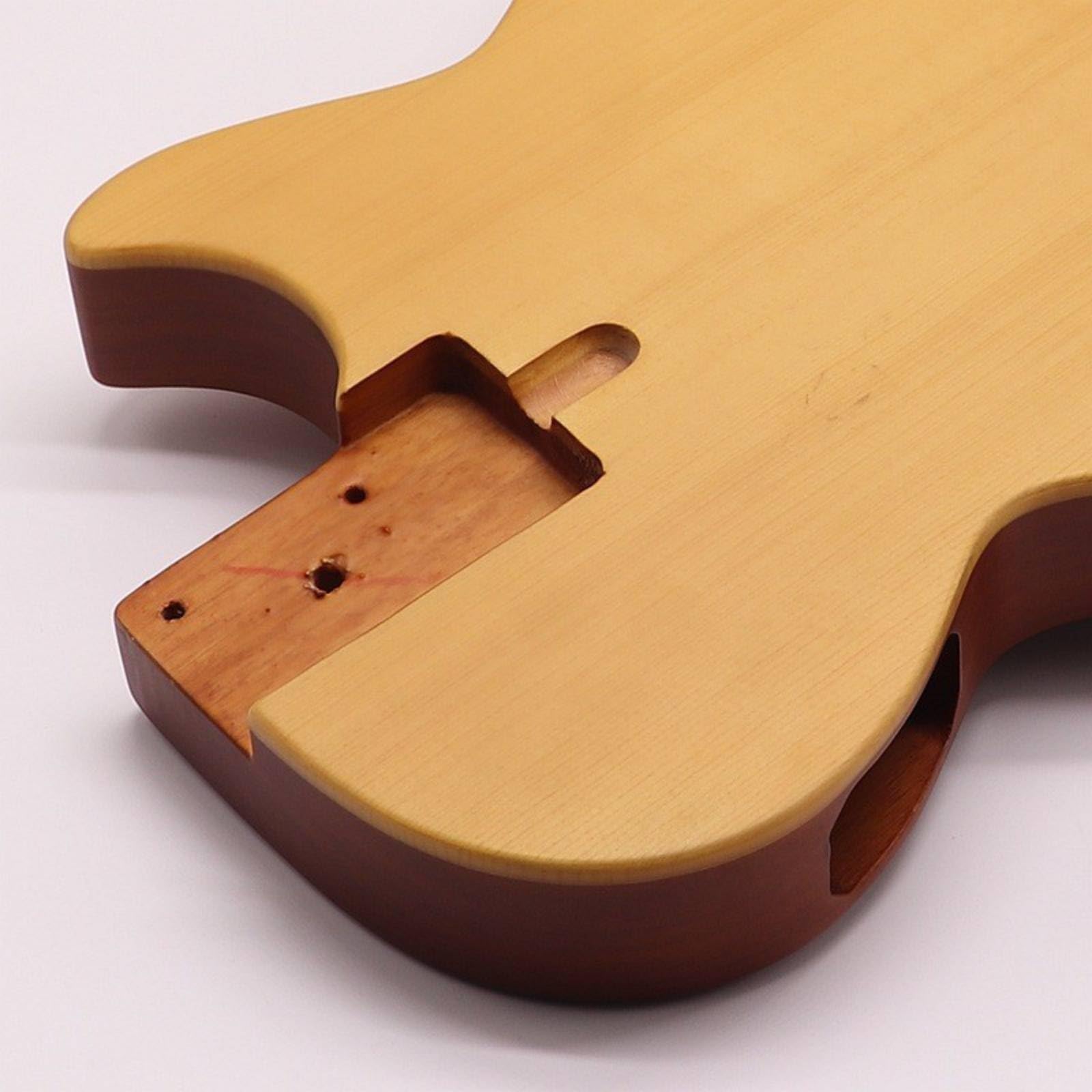 Acoustic Gitarre Rohling Spruce Decke Tonholz Musik mit Vorgefräster Elektronik Kammer Und Montagepunkten für DIY Bau Reparatur Werkstattprojekt Heimwerker