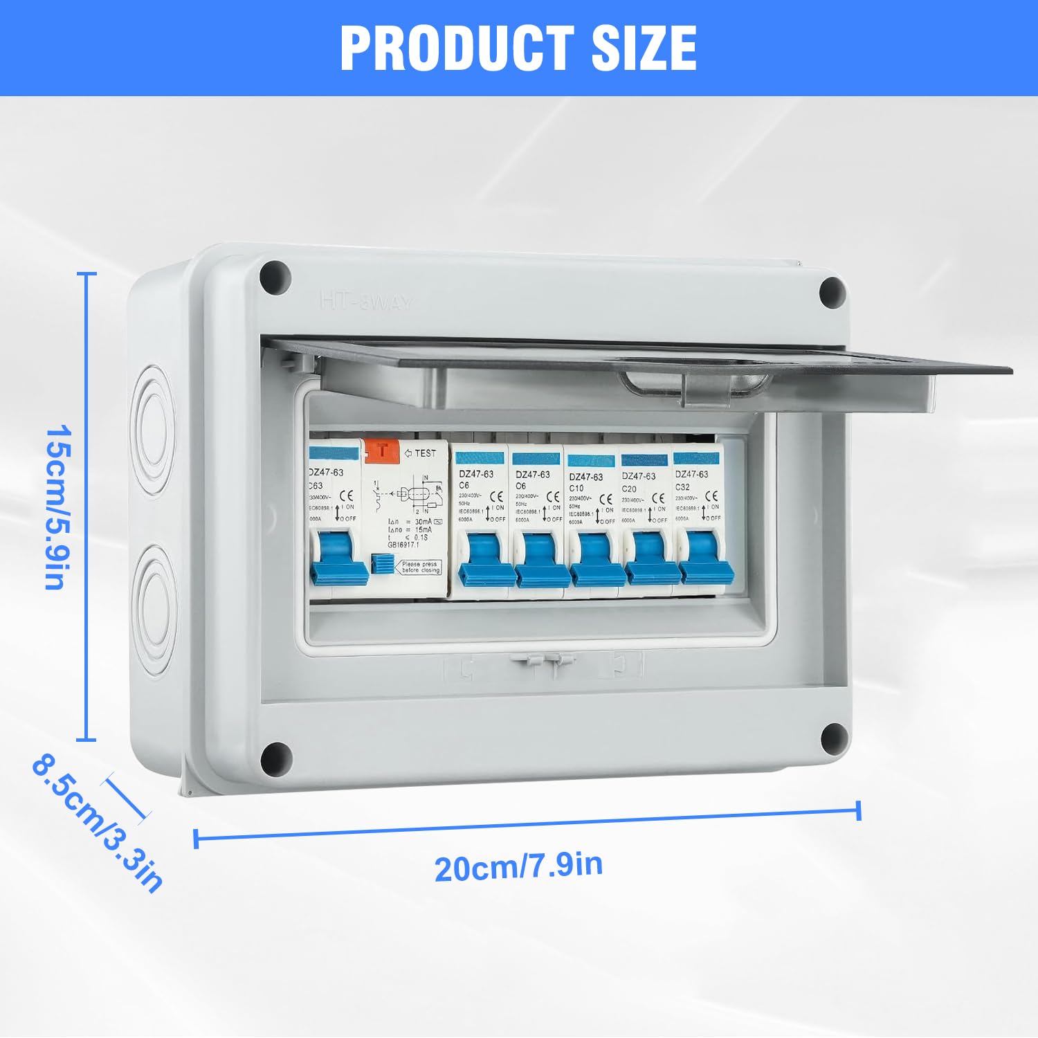 5 Way Consumer Unit Circuit Breaker - Image 3