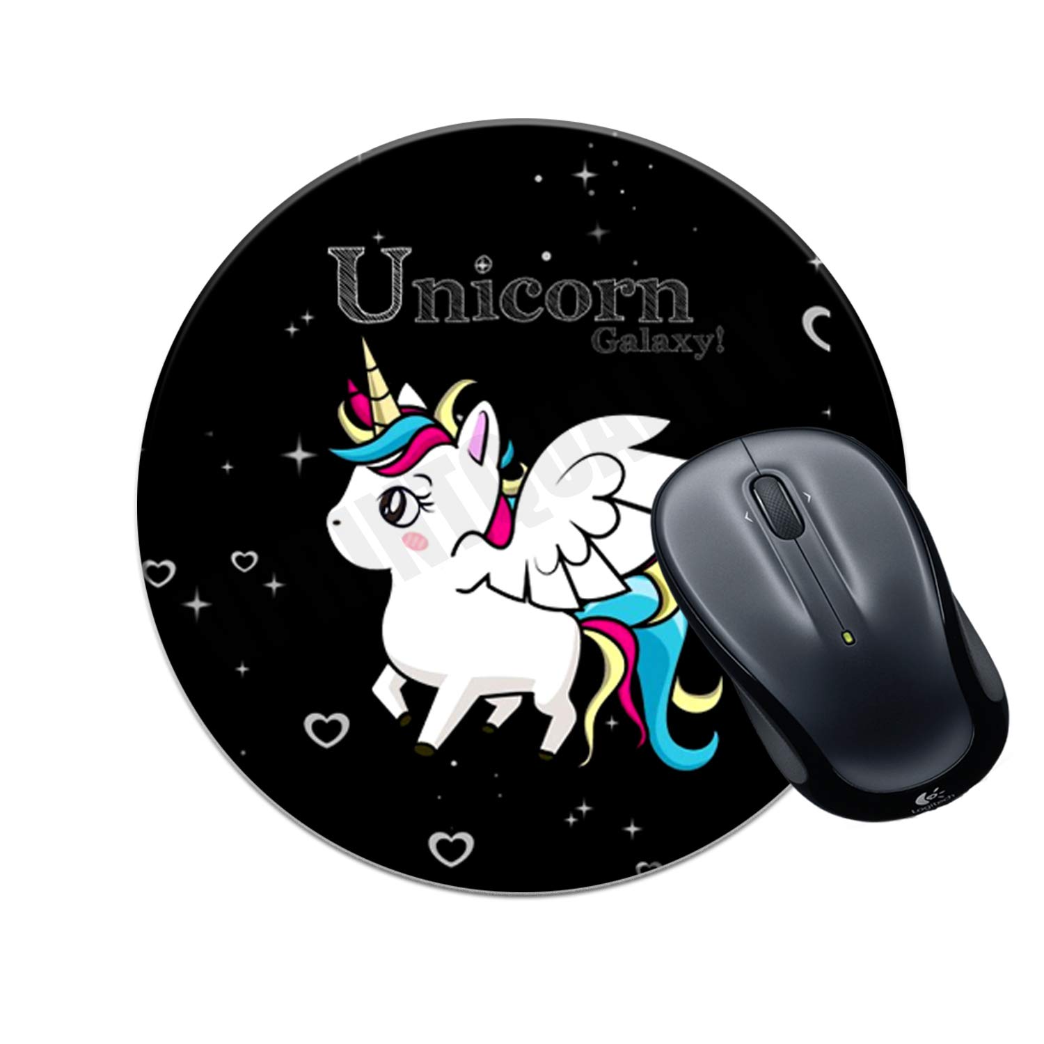 Vprint Round Gaming Mouse Pad Unicorn Galaxy Sarcastic Printed Multicolour Size 8x8 inches (B07ND1JZXF) Amazon Price History, Amazon Price Tracker