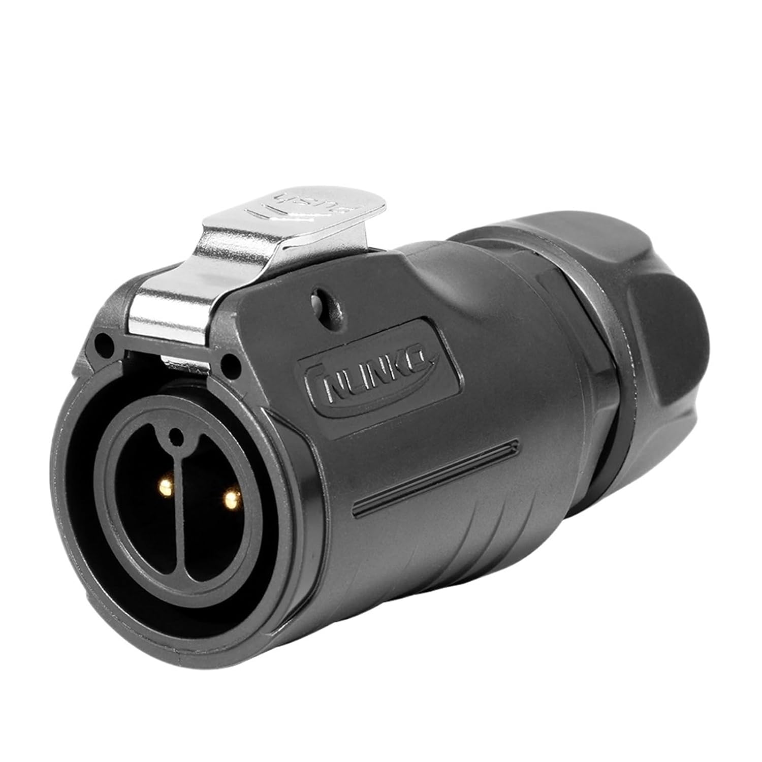 M20 PBT IP68 Waterproof Connector Upgraded LP20 2 3 Pin Circular Socket Industrial Electrical Power Cable Connector(Male Plug Only,3P)