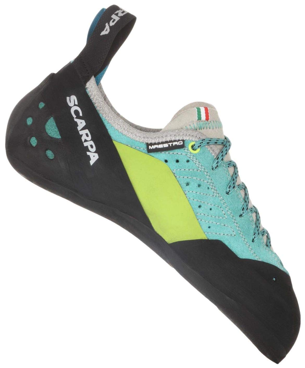 SCARPA Maestro ECO Climbing Shoe - Women's Green Blue 37.5