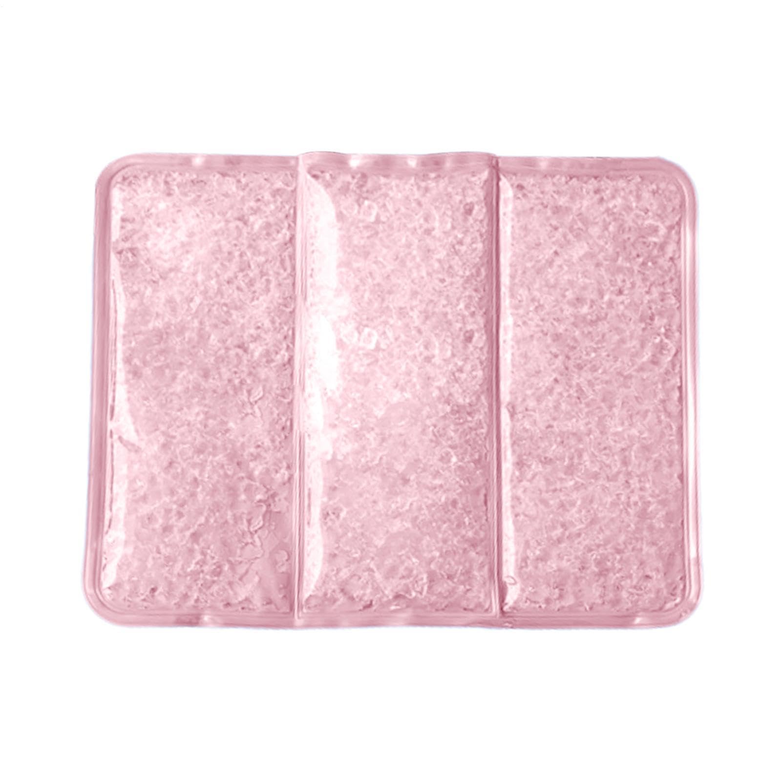 Tapis de glace en gel pliable pour lit et chaise | Coussin froid bleu réutilisable