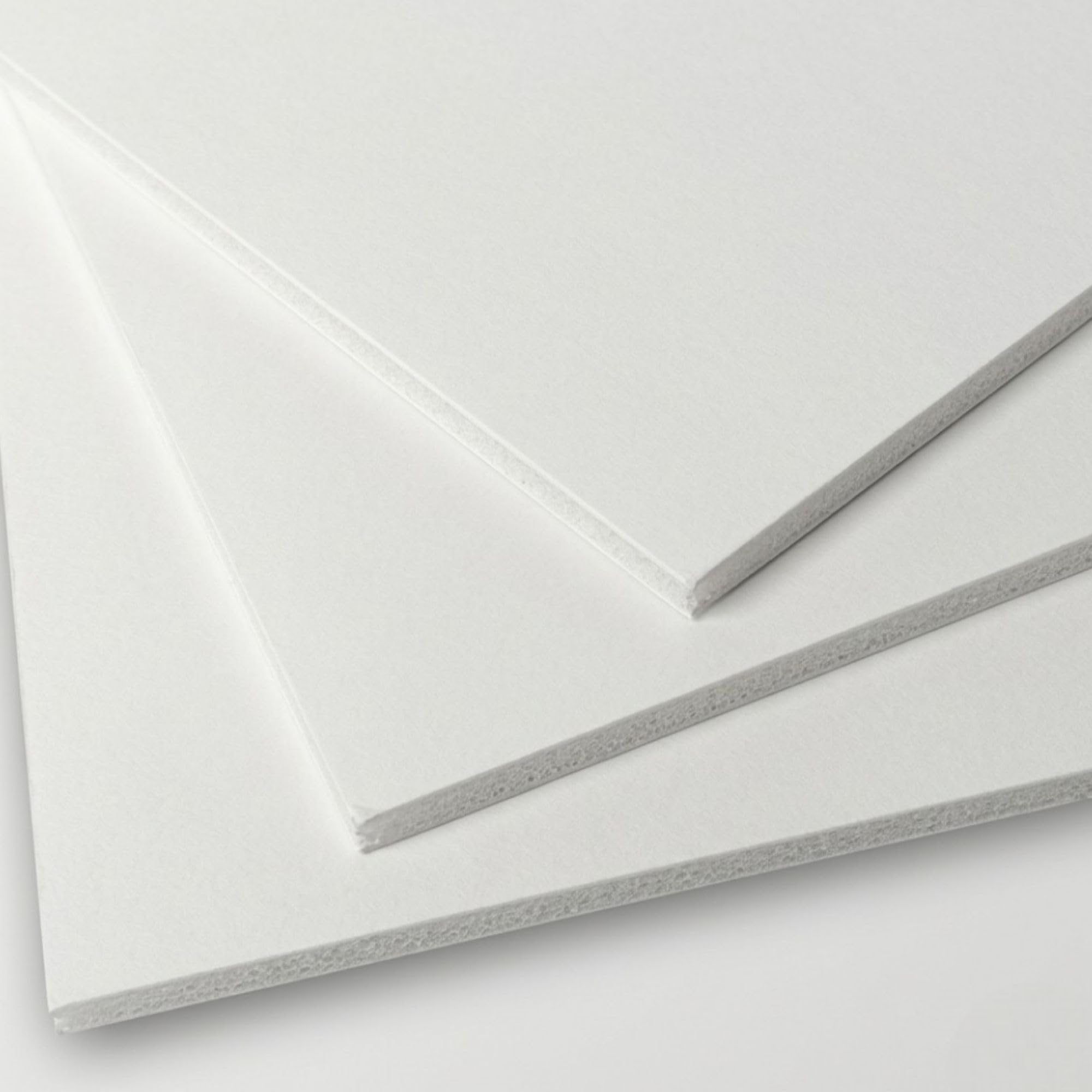 Foam Board 14 x 18 x 3/16" – 50 Pack – Thick Regular White Foam Board – Rigid Lightweight Panel – Smooth Surface for Signs, Mounting &amp; Displays – Professional Graphic Arts &amp; Exhibit Board