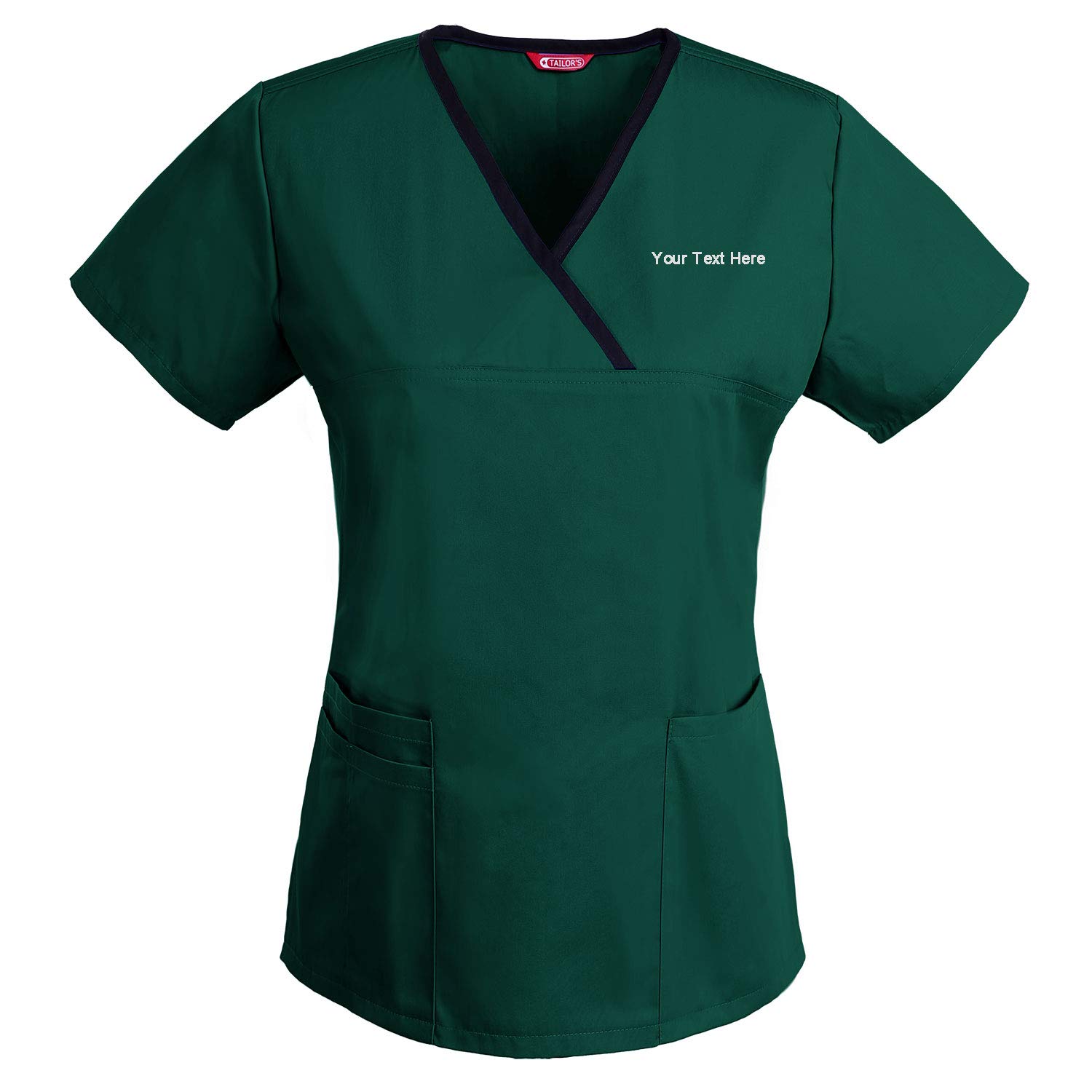 TAILOR'S Personnalisé Femme Uniforme Médicale Ensemble, Médical Uniformes avec Haut et Pantalon Personnalisable