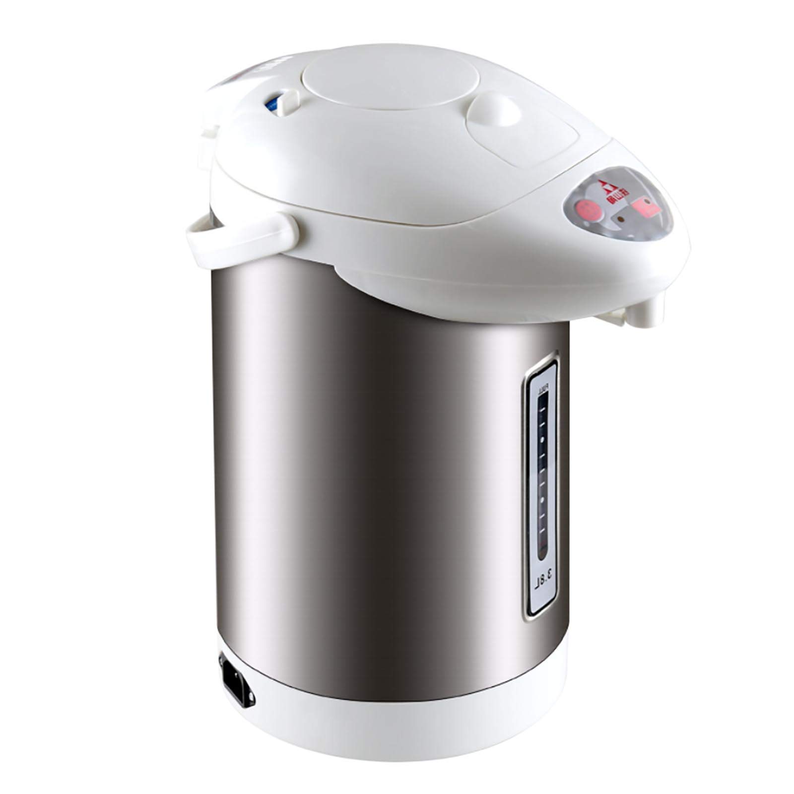 Distributeur électrique 220 V 3,8 l - Distributeur d'eau chaude Thermo Pot - Avec poignée et fenêtre de niveau d'eau - Pour bureaux, hôtels, appartements, ménages - 18,5 x 34 cm