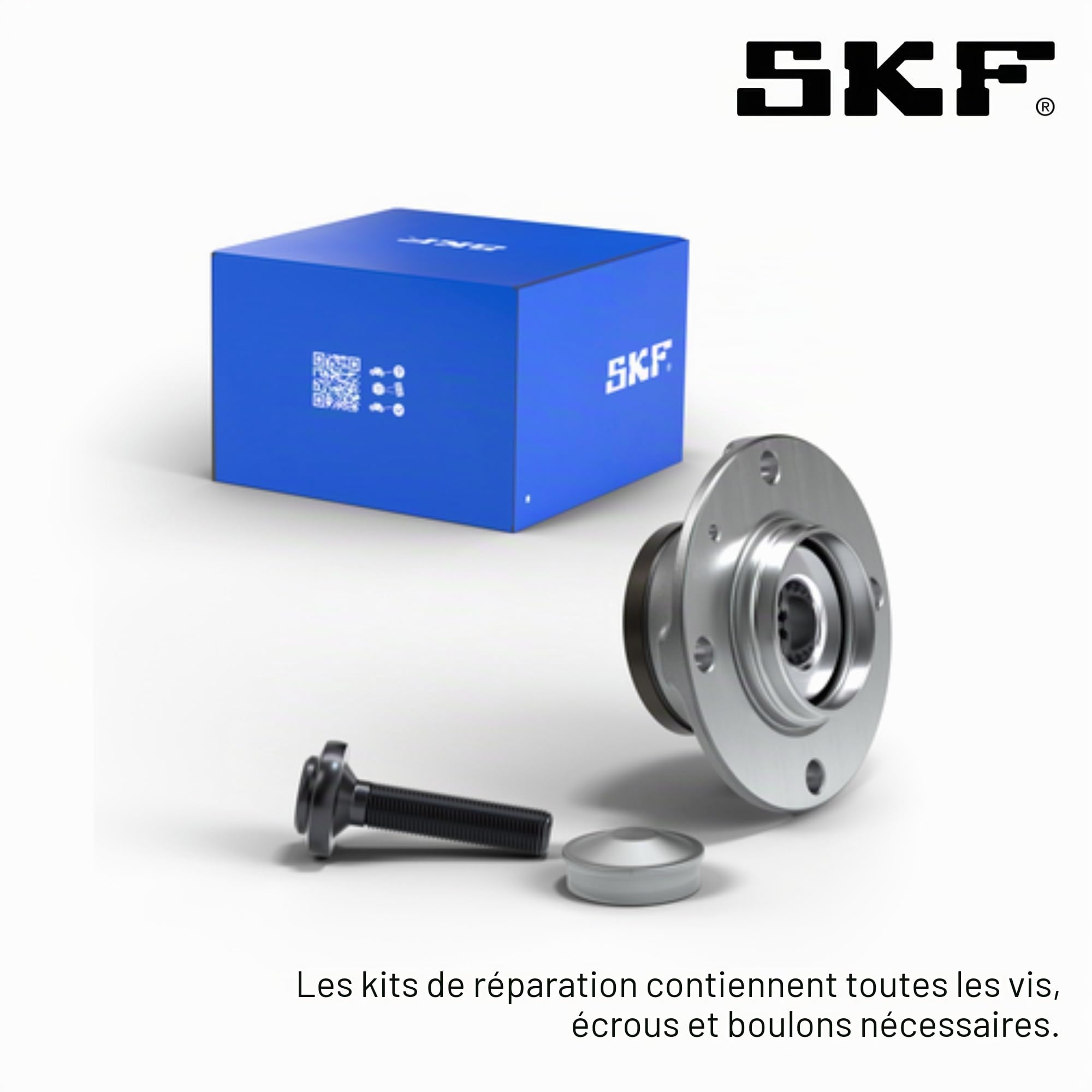 SKF 2x Jeu de roulements de roue avant/arrière VKBA3536 | Compatible avec: AUDI A4 B5 Avant, A4 B6, A4 B6 Avant, A4 B6 Cabriolet, A4 B7, A4 B7 Avant, A4 B7 Cabriolet, A6 C5