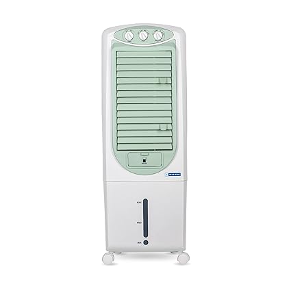 BLUE STAR Premia 27 Litres Tower Air Cooler PA27PMC with Cross Drift Technology and PM2.5 Silver Nano Purification, White