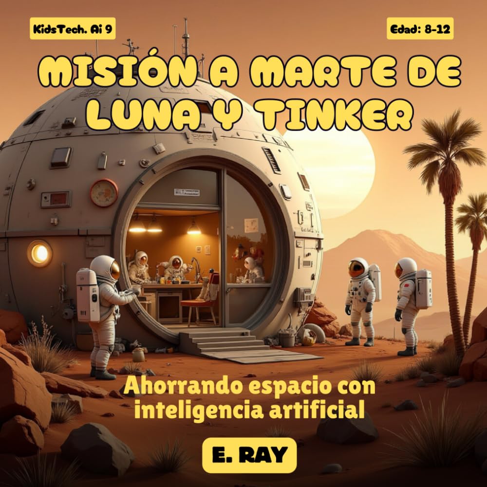 IA PARA NIÑOS - MISIÓN A MARTE DE LUNA Y TINKER: Ahorrando espacio con inteligencia artificial