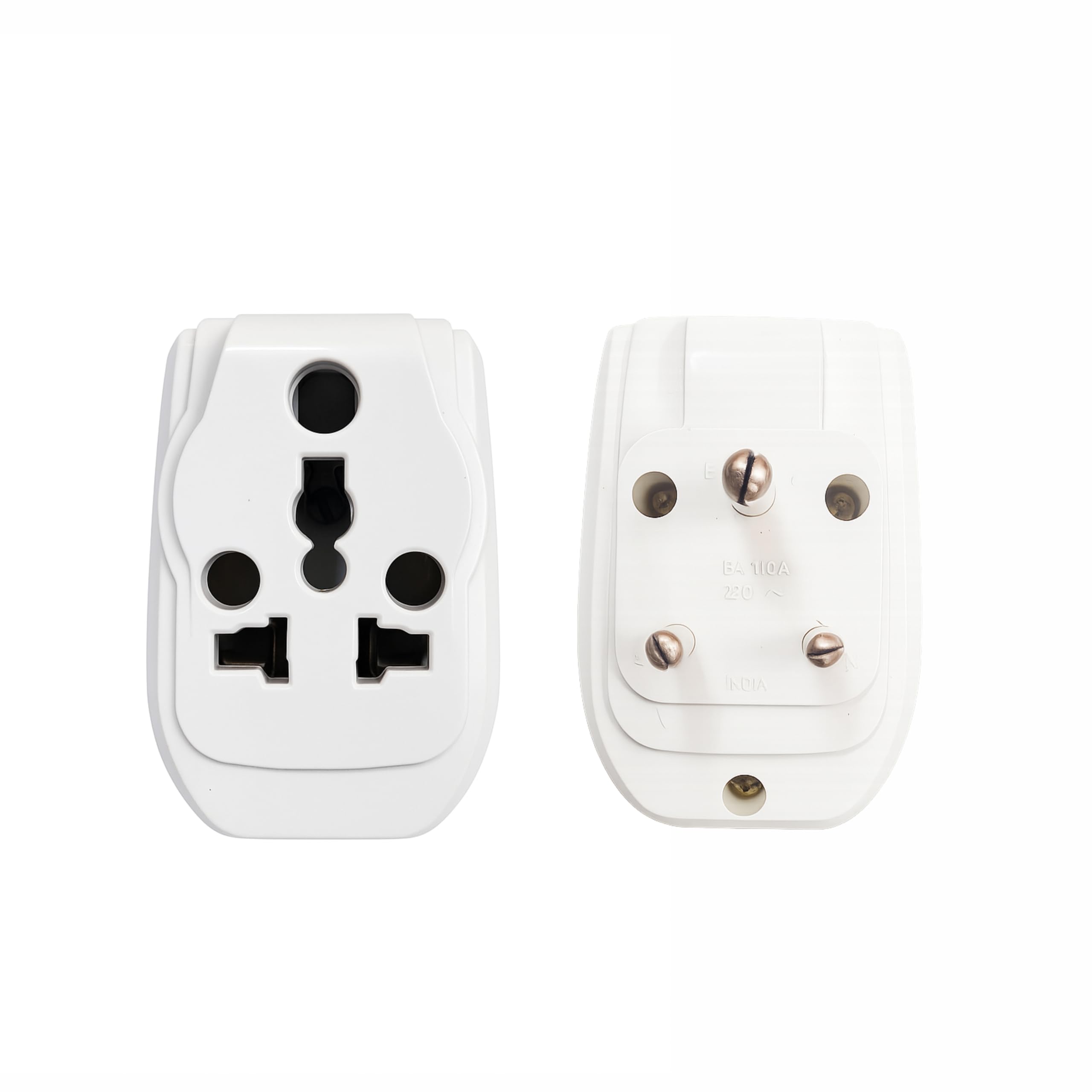 HR 3-Pin Universal Multi Plug Socket | Compact Design | 12 Amp Socket (Pack of 1)-picture-25