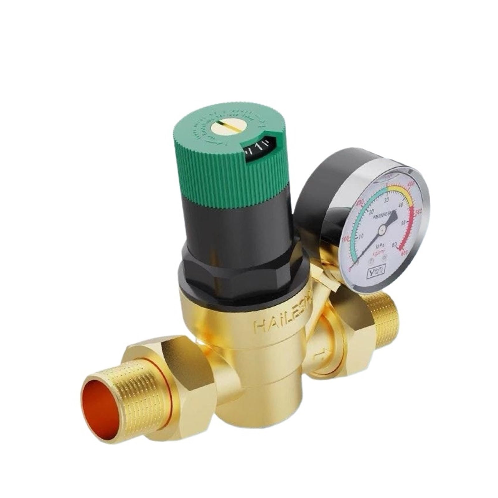 LNHHG Water Pressure Reducing Valve, Rotary Two-way Regulator, Regulating For RVs And Campervans(DN25)