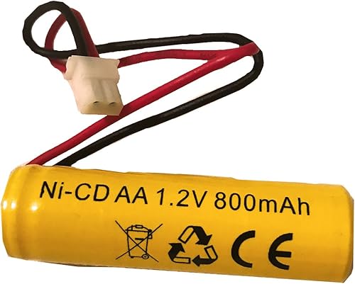 Ni-CD AA 800mAh 1.2v señal de salida luz de emergencia reemplazo de batería 700mAh 1.2v AA NiCd luz de salida batería 1.2v 1000mAh 900mAh