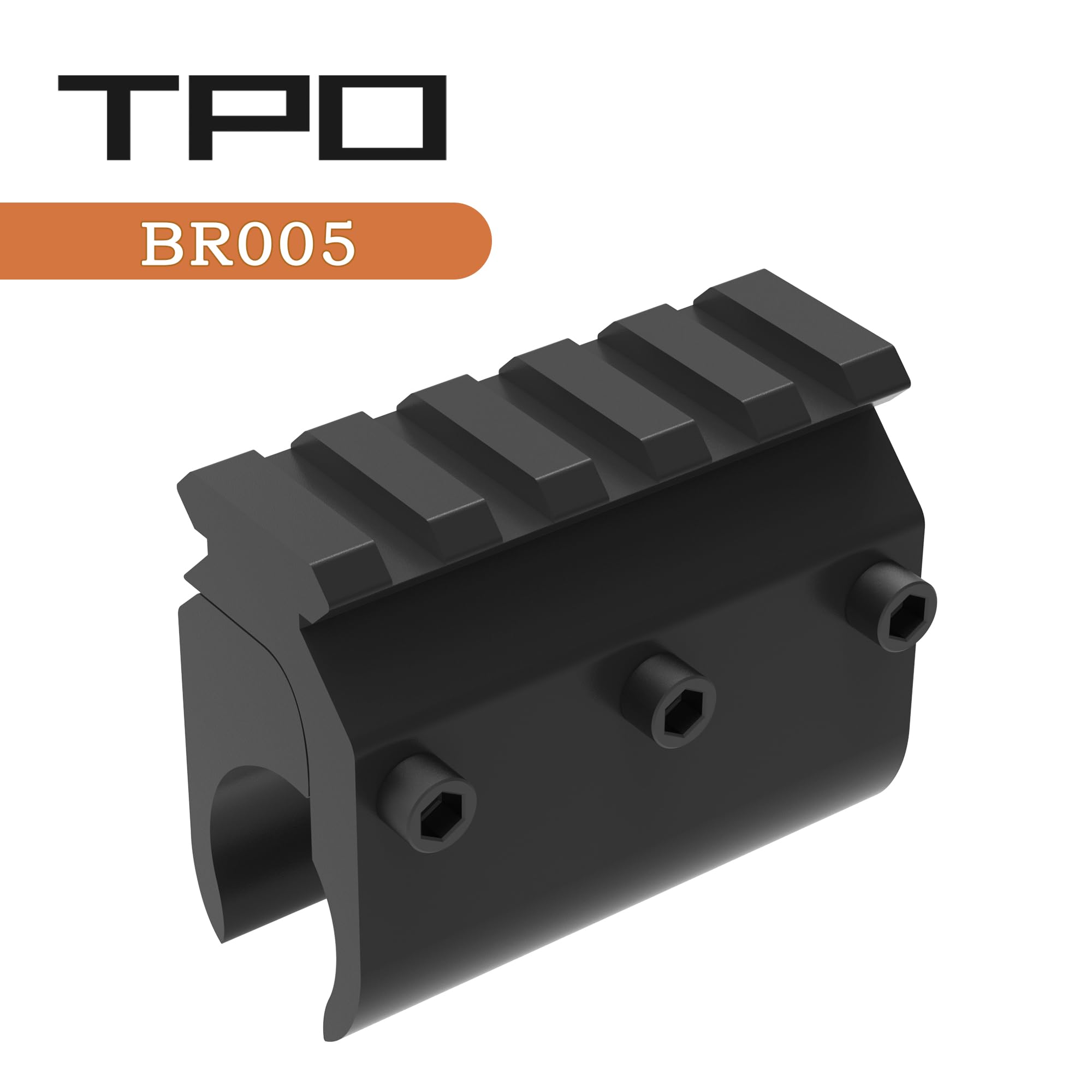 Barrel Mount shotgun barrel clamp picatinny rail mount for flashlight Bipod