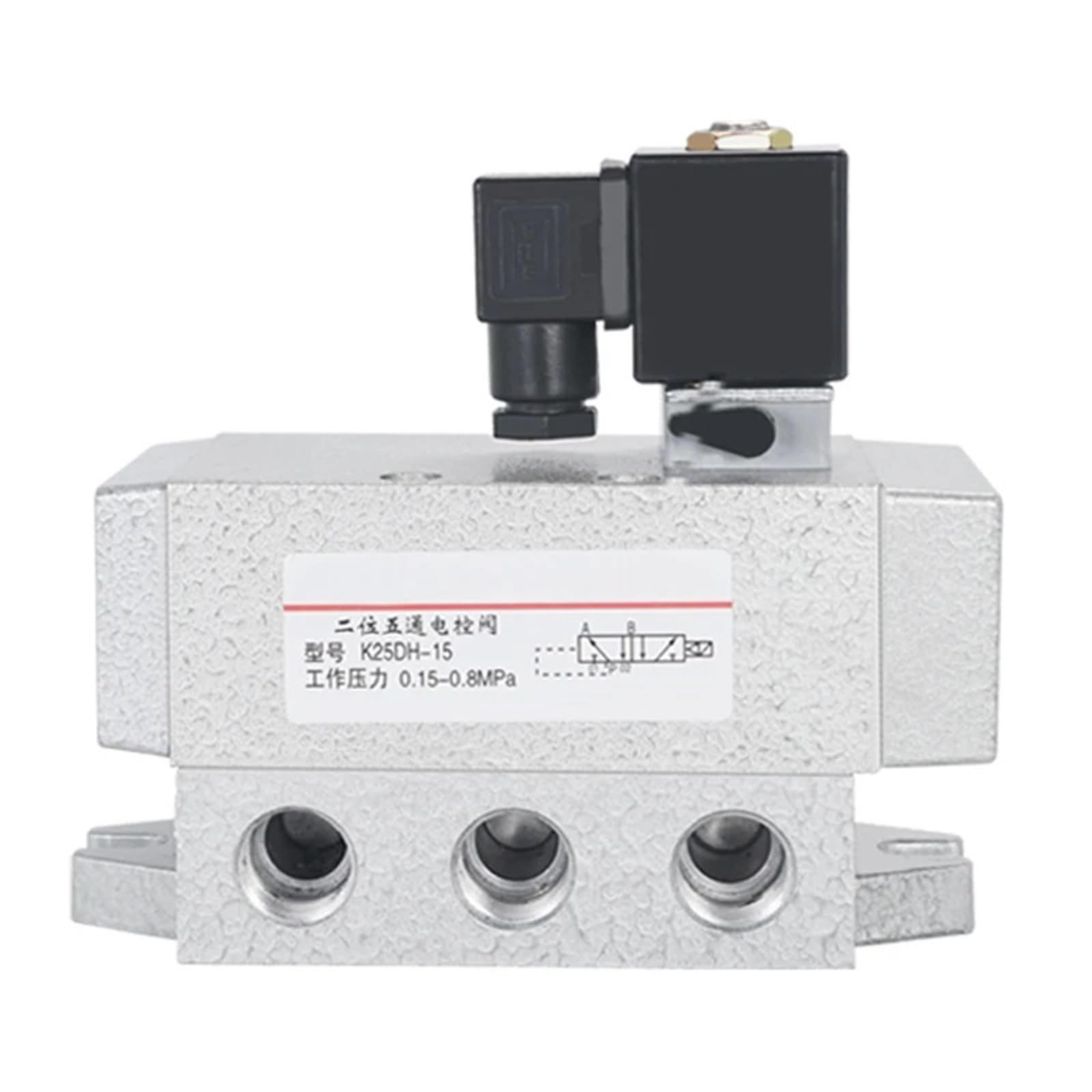 K25DH-25 Zawór elektromagnetyczny K25DH-20 Two-Position Five-Port Solenoid Reversing Valve Suwak K25D-20 (K25D2H-10)