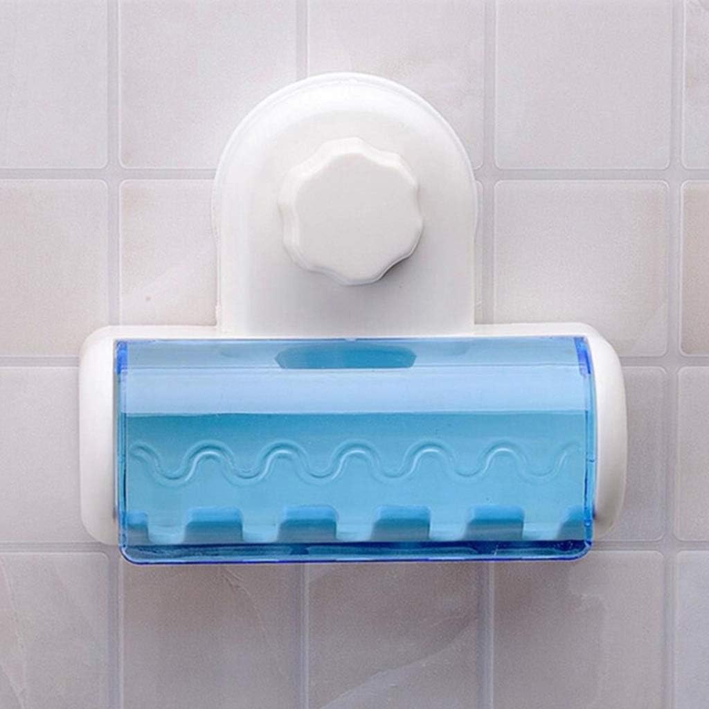 Bathroom Accessories Toothbrush Holder Wall Mount Toothbrush Rack Stand Hooks Suction Cup Tooth Brush Holder Household Tool