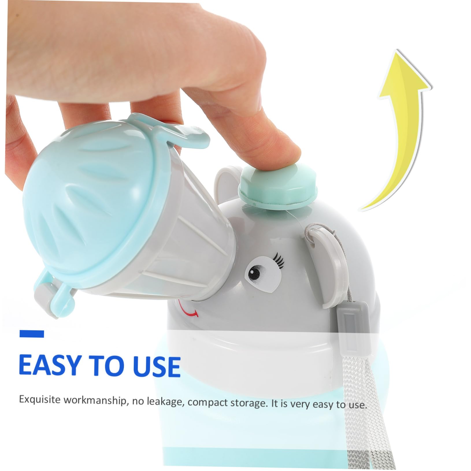 SHOWERORO Kids Potty Training Urinal Portable Travel Toilet Emergency Pee Urinal Leakproof Design