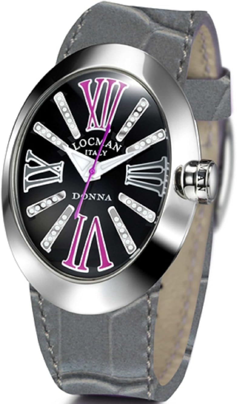 Locman - Orologio da polso, analogico al quarzo, pelle, Donna