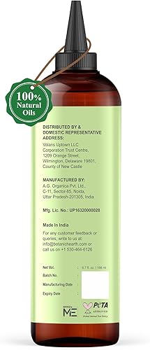 Miniatura 69 de Botanic Hearth Aceite de cafeína y batana para el crecimiento del cabello (6.7 onzas líquidas), tratamiento nutritivo y fortalecedor del cabello