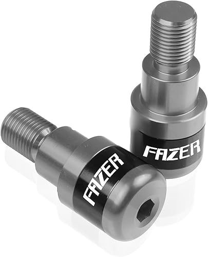 Miniatura 5 de Motocicleta para Y&AMAHA FZ6/FZ6R/FAZER FZ1 FZ8 2014-2016 FZ 6 R 6R Agarres de motocicleta extremos de manillar de motocicleta Manillar de Schwarz