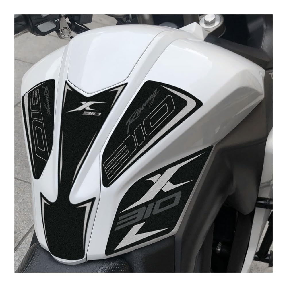 Protector Depósito Etiqueta Almohadilla Antideslizante para Tanque Combustible Y Motocicleta Pegatina Protectora De Agarre Lateral para Rodilla para ZT310X ZT 310 X 310X