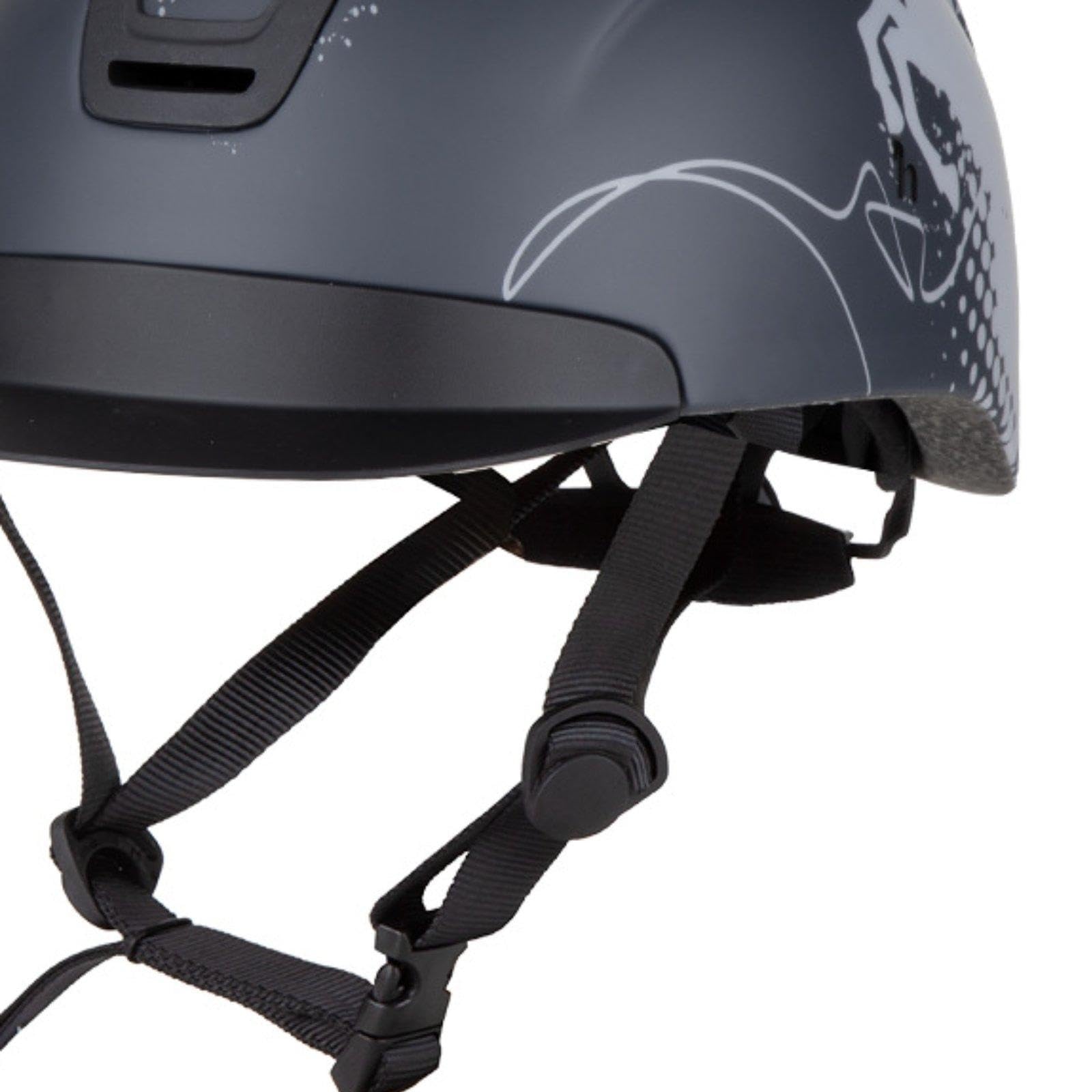 Qianly Casco de Equitación Casco Caballo Casco Protector Casco Deportes Ecuestres con Estructura Ligera Y Forro Antichoques Ventilado para Ajuste Cómodo
