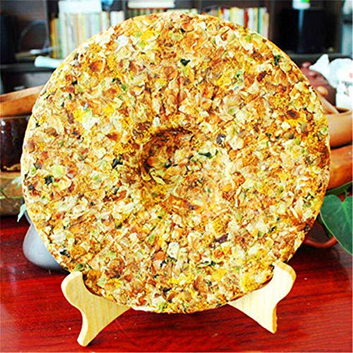 357g (0.787LB) China Yunnan puerh Pastel de té Crudo Puer Menghai Té Pu'er orgánico Té Verde Té Puer Té Chino Té Crudo… - Imagen 3