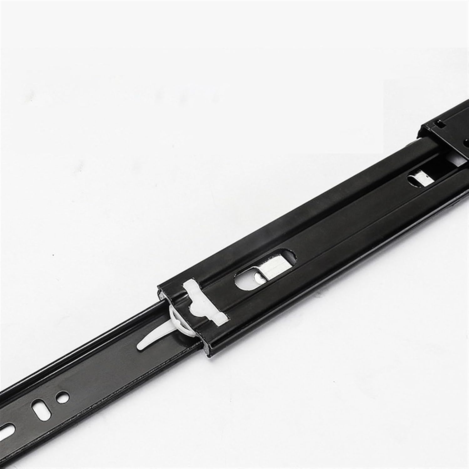 Furniture Hardware 45mm 3-Fold Soft Closing Ball Bearing Drawer Slide(Gold)