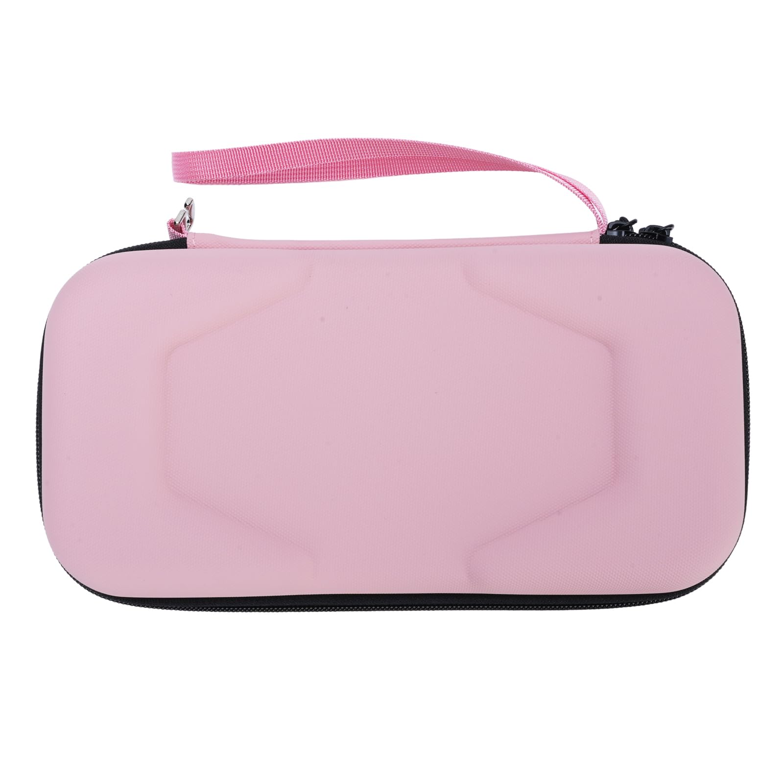 lyrlody Custodia da Trasporto per Custodia da Trasporto per Console di Gioco EVA PU con 20 Slot per Schede di Gioco Rigida per Viaggi Adatta per e (PINK)