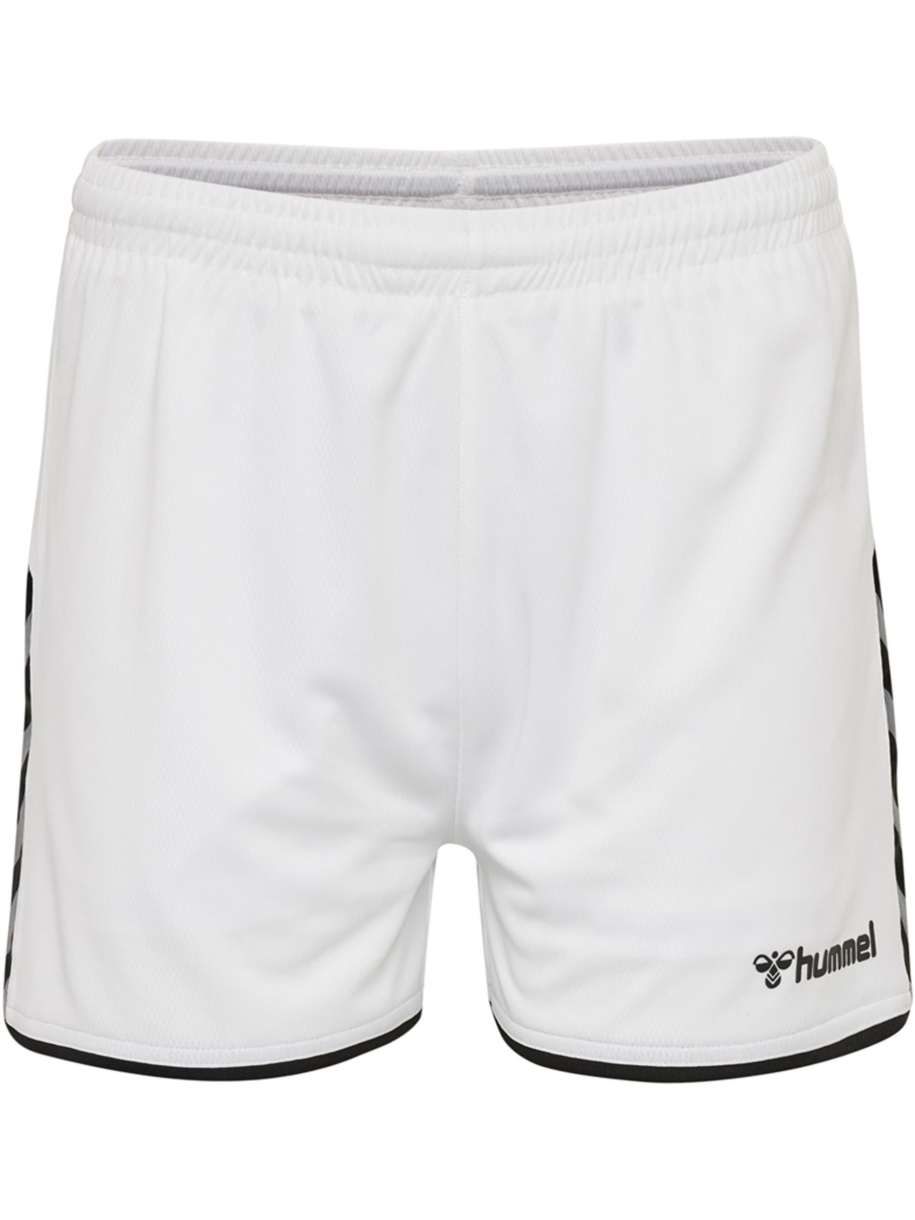 hummel Hmlauthentic Women's Polyester Shorts, Womens, Shorts, 204926-9001-XS, White, XS