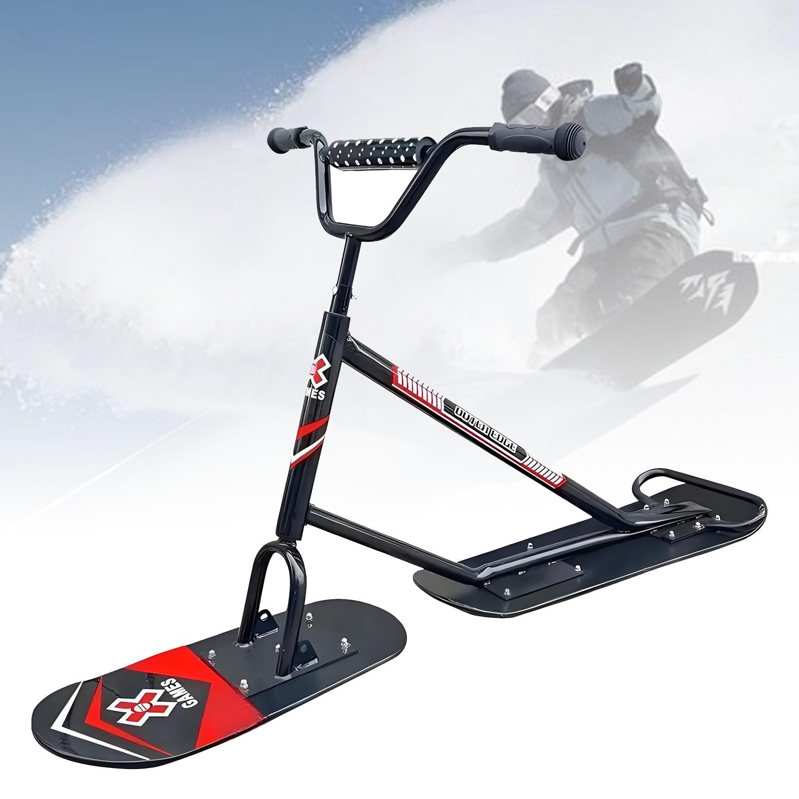Monopattino da Neve per Adulti Black