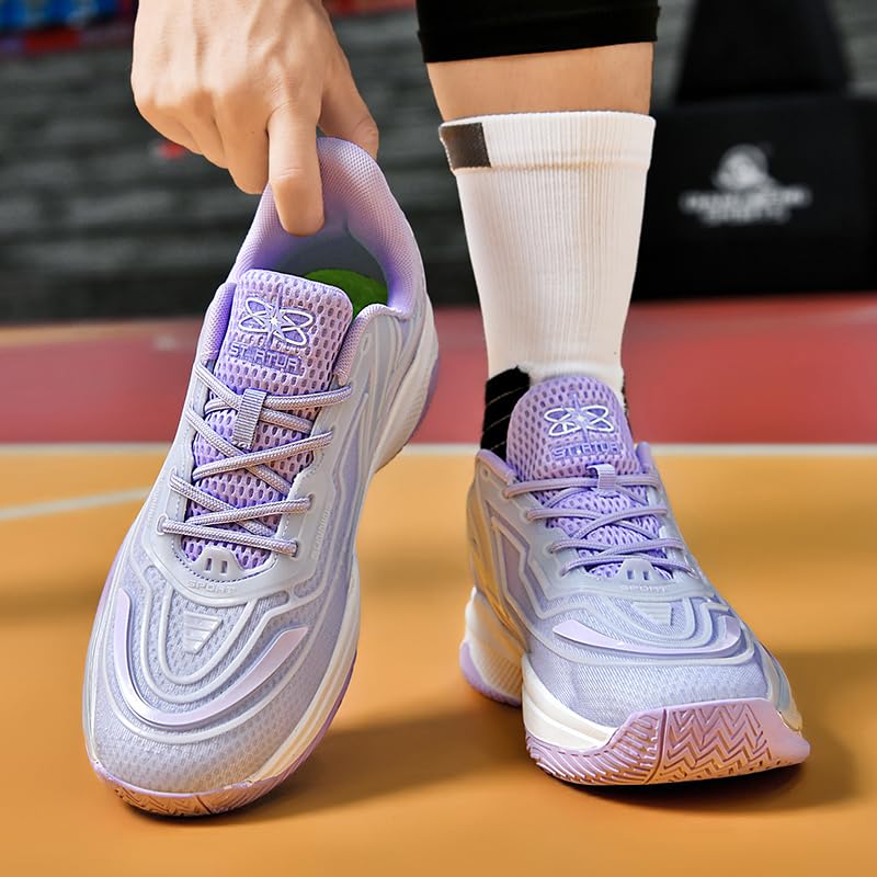 Womens Mens Basketball Shoes Breathable Fashion Athletic Sneakers Comfortable Leightweight Sport Non Slip Shoe for Woman4