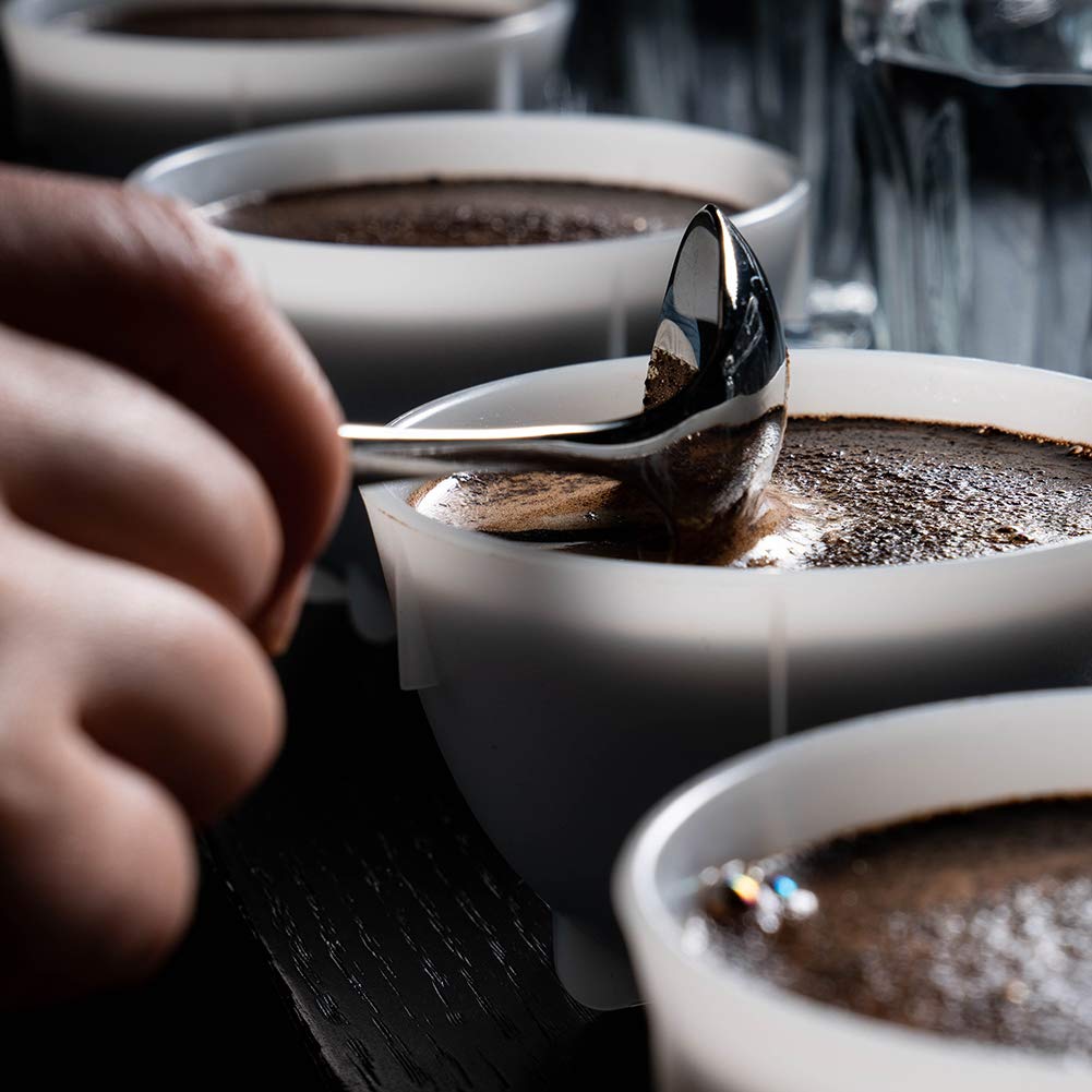 Watchget Professional Coffee Cupping Spoon, Round Iceland - View #7