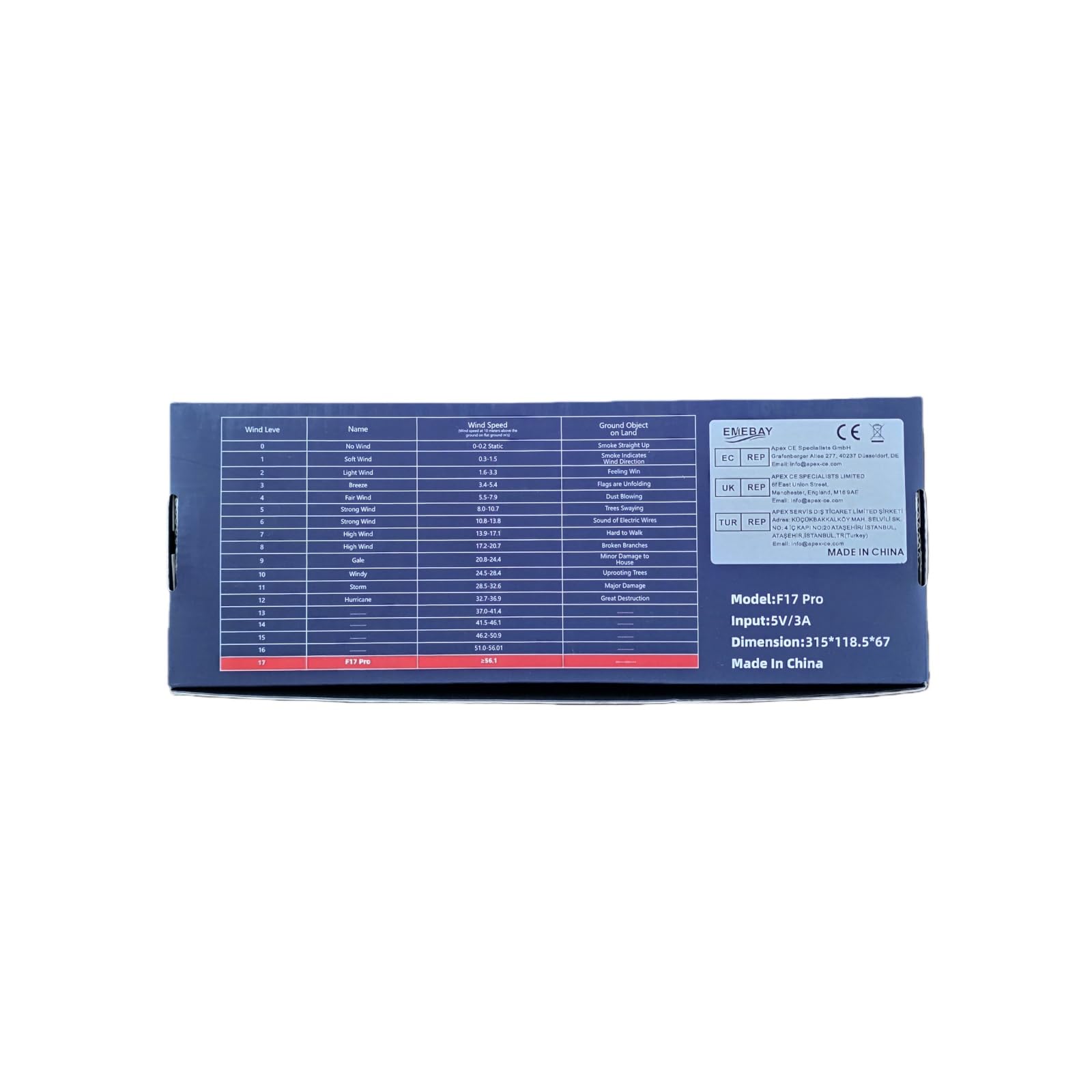 EMEBAY Soffiatore Aria Compressa 600g con Potenza del Vento, Spruzzo Aria Compressa con Batteria, Spolverino Aria compressa Senza Fili per Pulizia di Officina e PC, Rimozione di Neve e Foglie