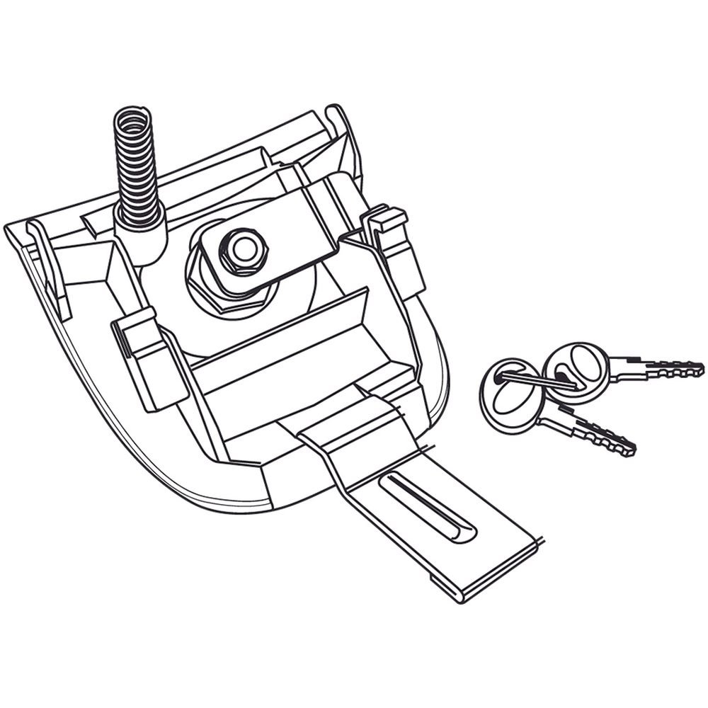 Lock For Shad SH29 Trunk For Motorcycle Parts Accessories Replacement Pieces