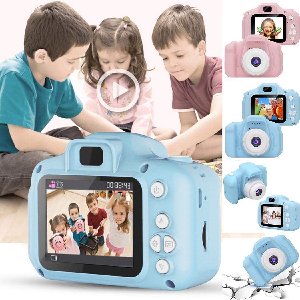 Minlop Kids Digital Camera Ultra Thin Toys Camera Hd Video